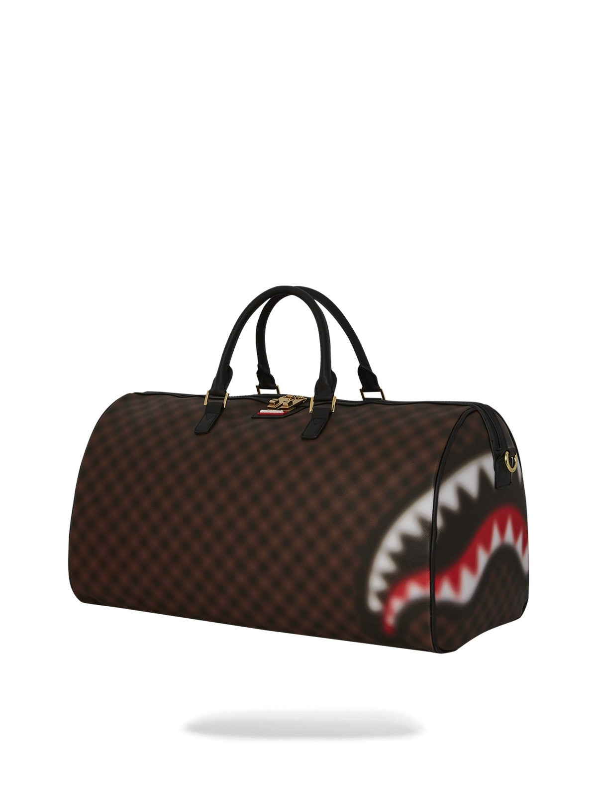 SPRAYGROUND Tiburones Bolsa para hombres en París Dufa Blok 910d6849nsz Marrone