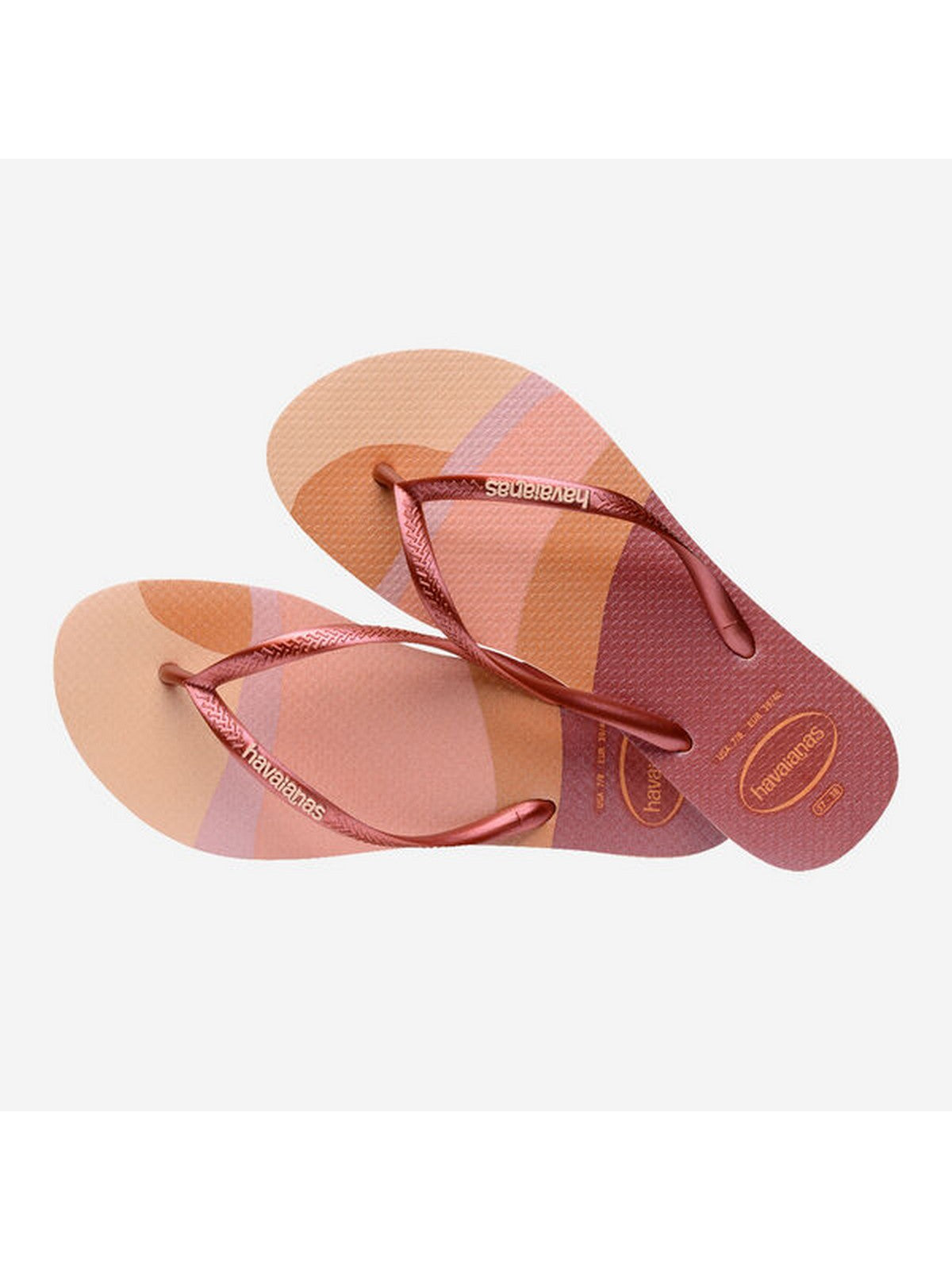 Havaianas Flip Flip Mujer Hav. Paleta Slim Glow 4145766.0076 Rosa