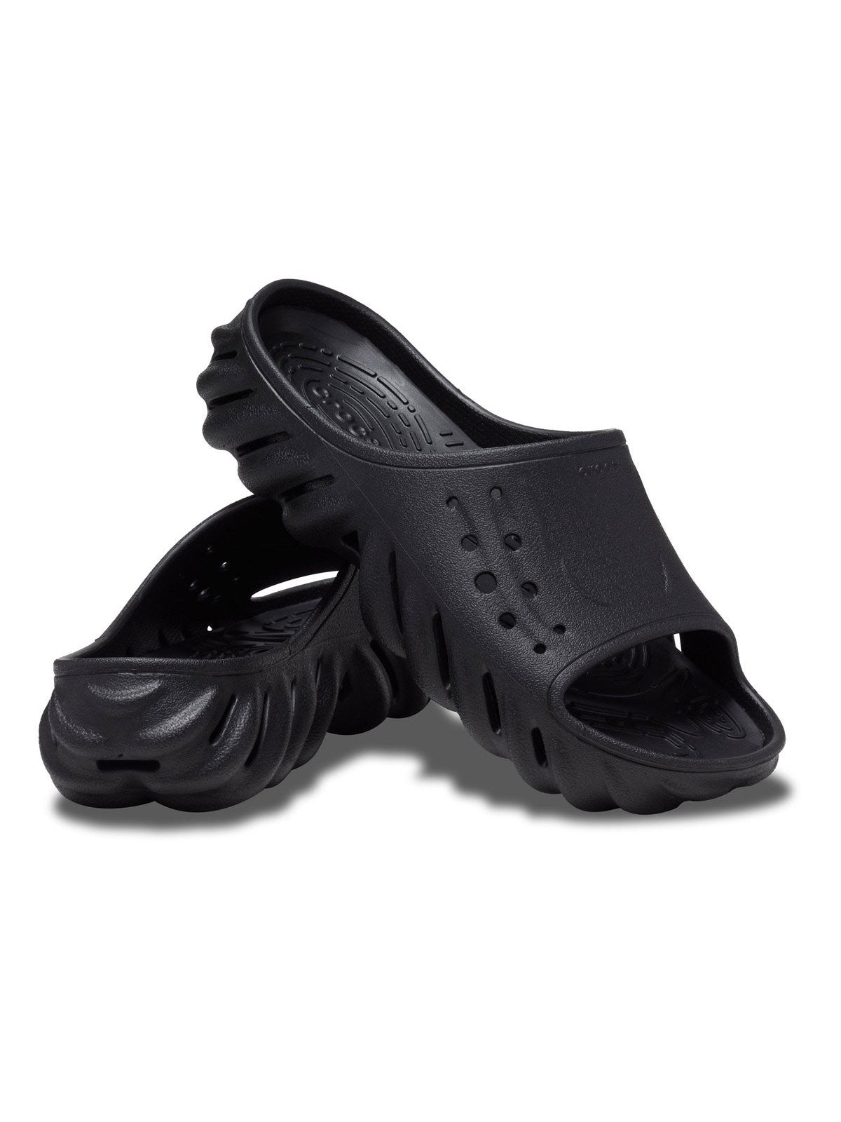 Crocs Ciabatta Unisexe Adult Echo Slide 208170 001 Black