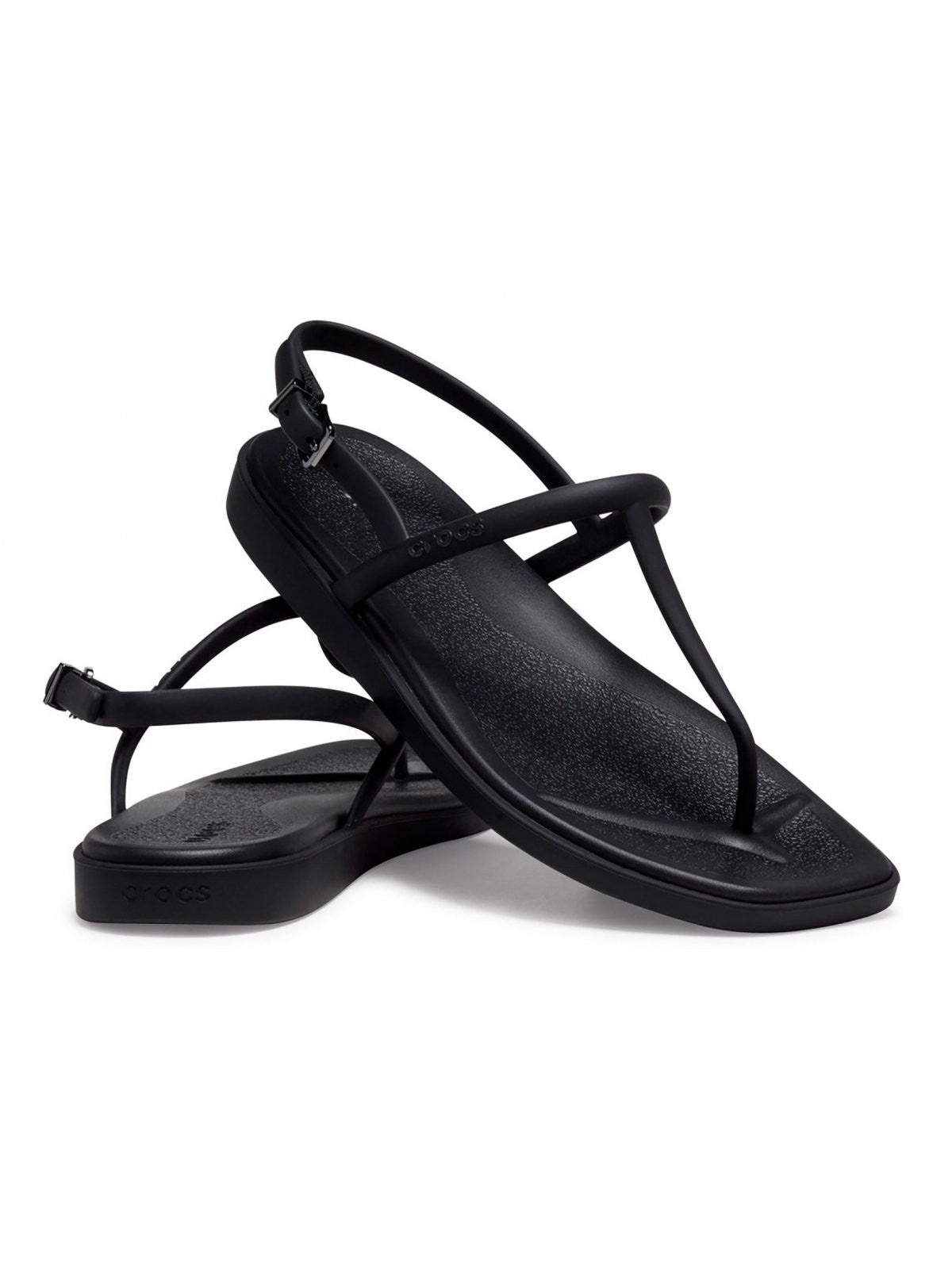 Crocs Sandalo Woman Miami Thong Sandal W 209793 001 Negro