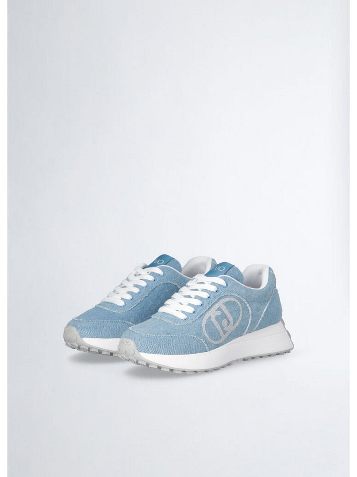 LIU JO Sneaker Donna LOLO 18 BA5003TX054 S1152 CYAN gioboutiqueweb