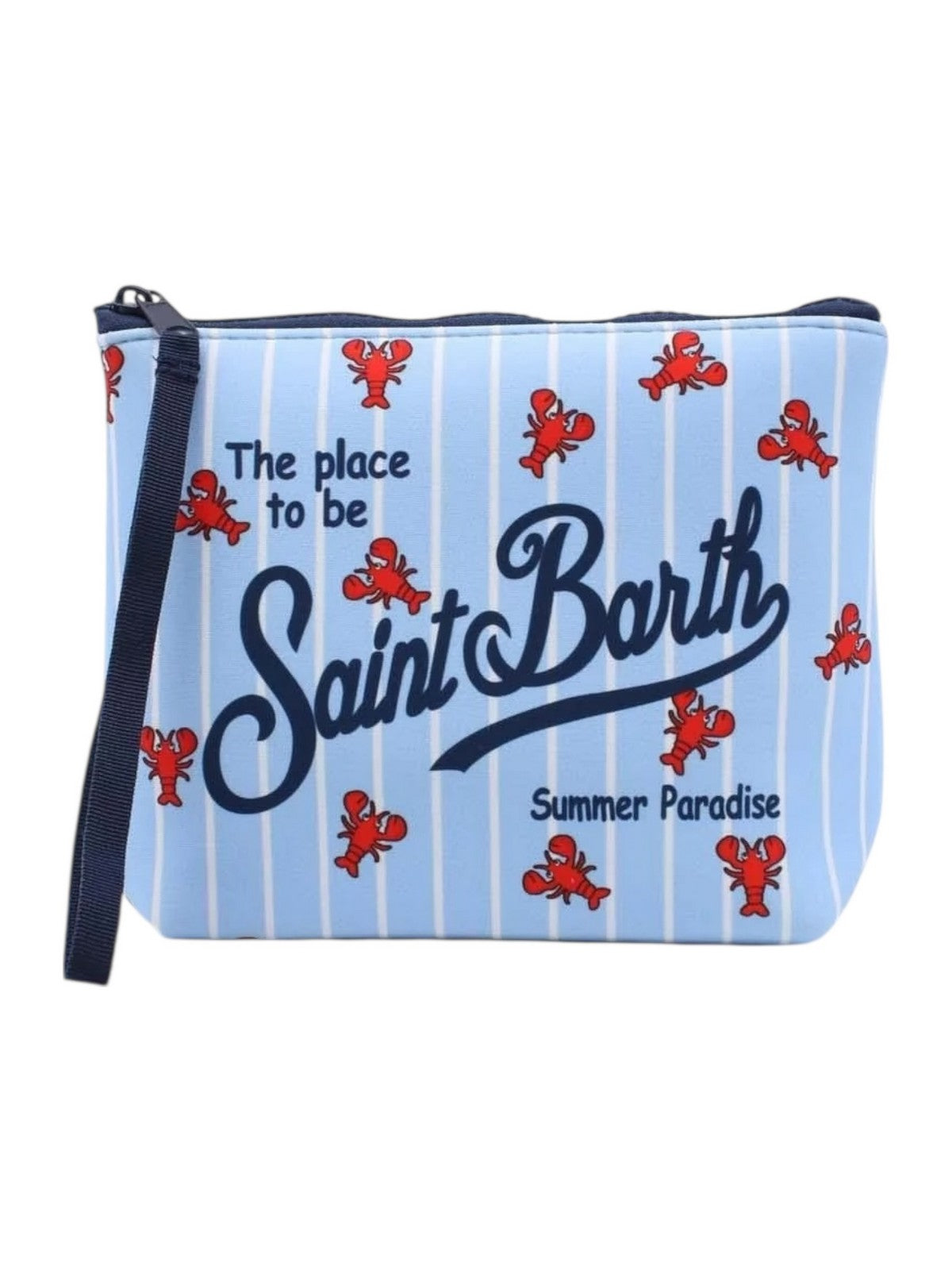 MC2 SAINT BARTH Pochette Unisex adulto  ALINE 07497L LOB DOUBLE STRIPES 3041