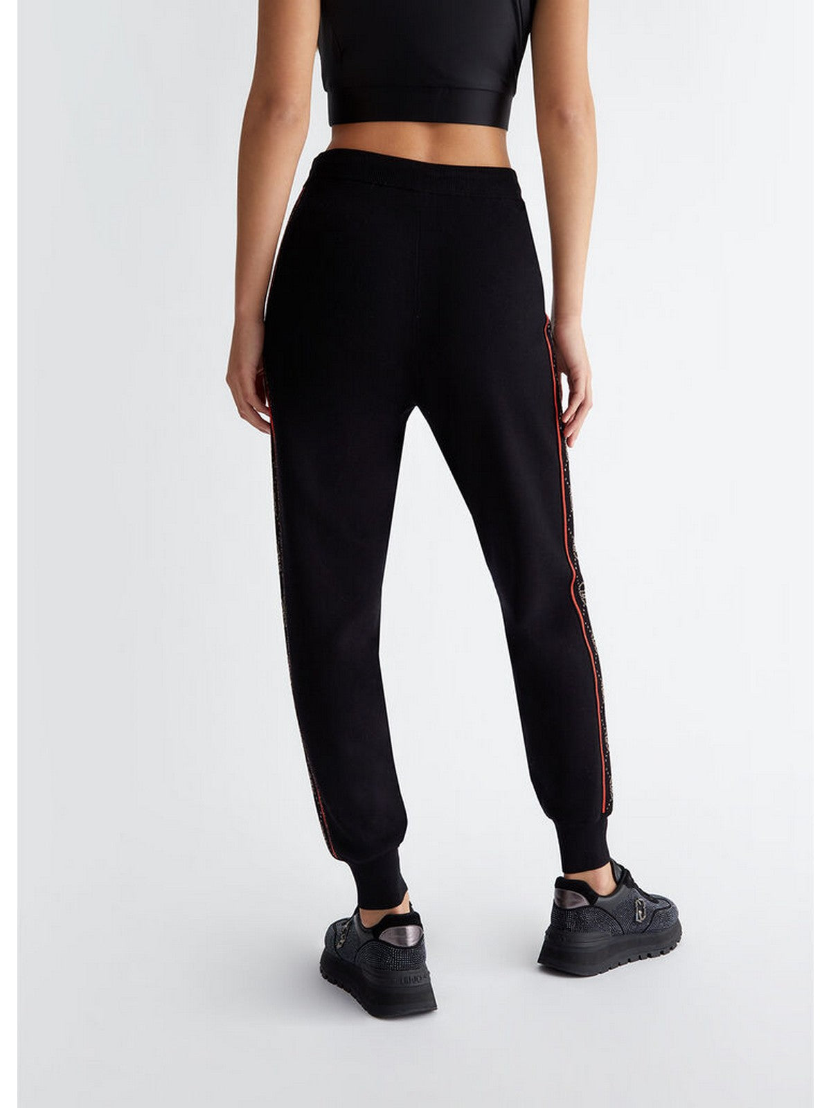 Liu Jo Sport Pantalone Frau TF4226ms63L A4279 Schwarz