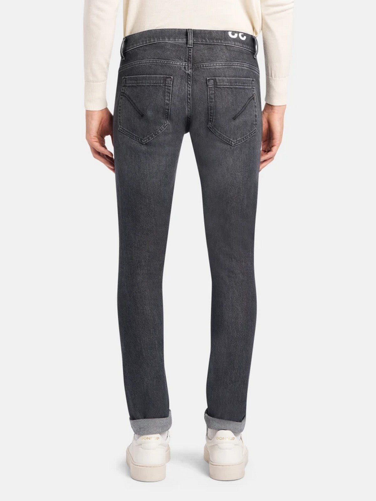 DONDUP Jeans Uomo George UP232 DSE377U LN9 999 Nero