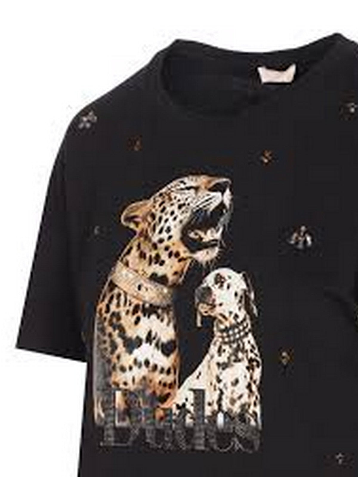 LIU JO WHITE T-shirt Donna  WA6331JS904 P9327 Nero dudes LiuJo