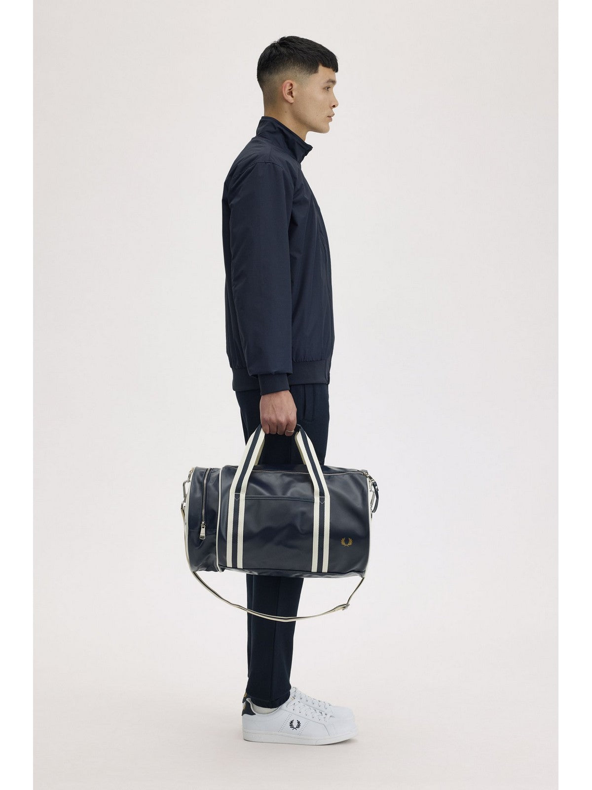 FRED PERRY Borsa Uomo  FP-L7255 635 NAVY-ECRU