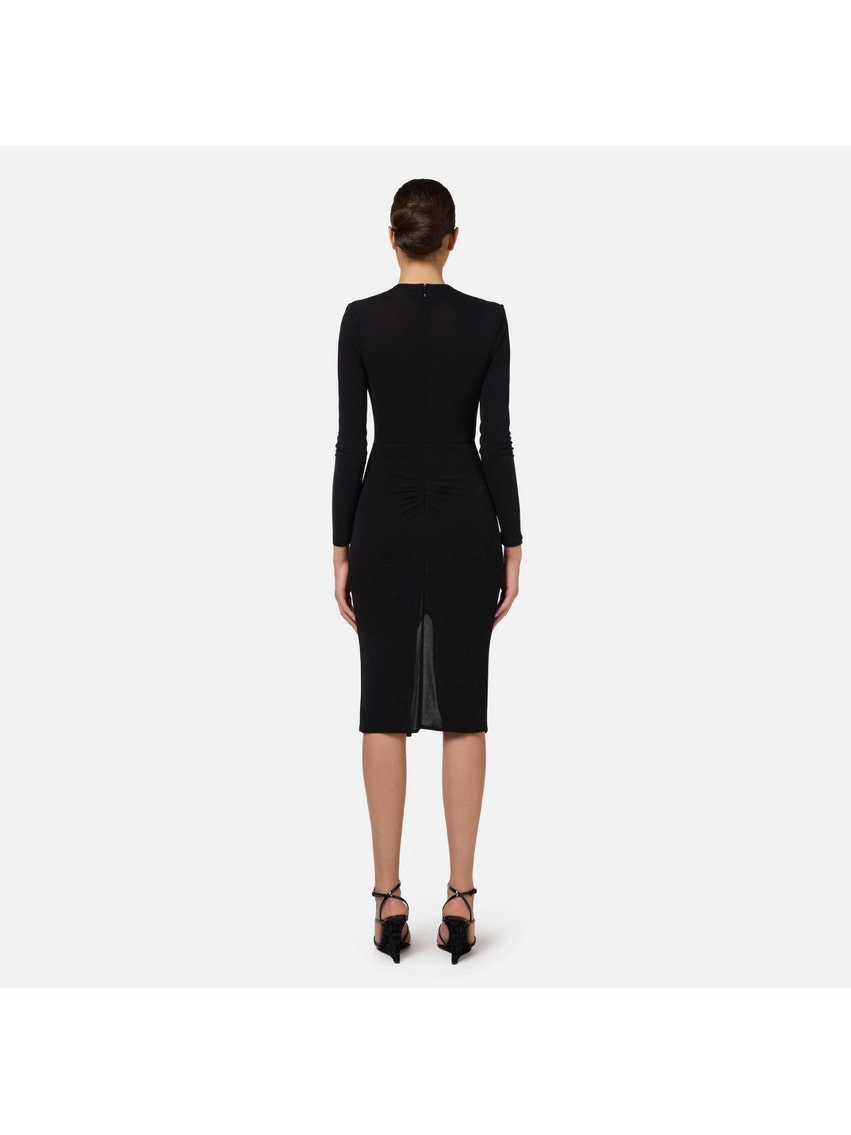 Vestido de mujer de Elisabetta franchi AB69846E2 110 Negro