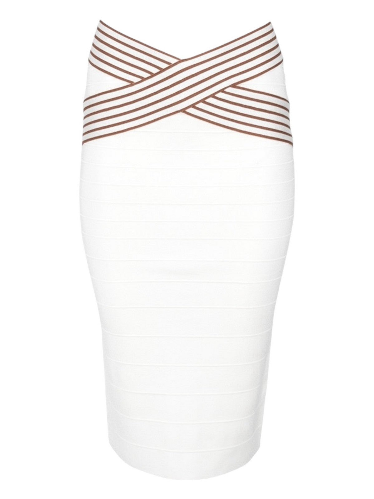 ELISABETTA FRANCHI Gonna Donna  GK16S61E2 AQ6 AVORIO/CUOIO