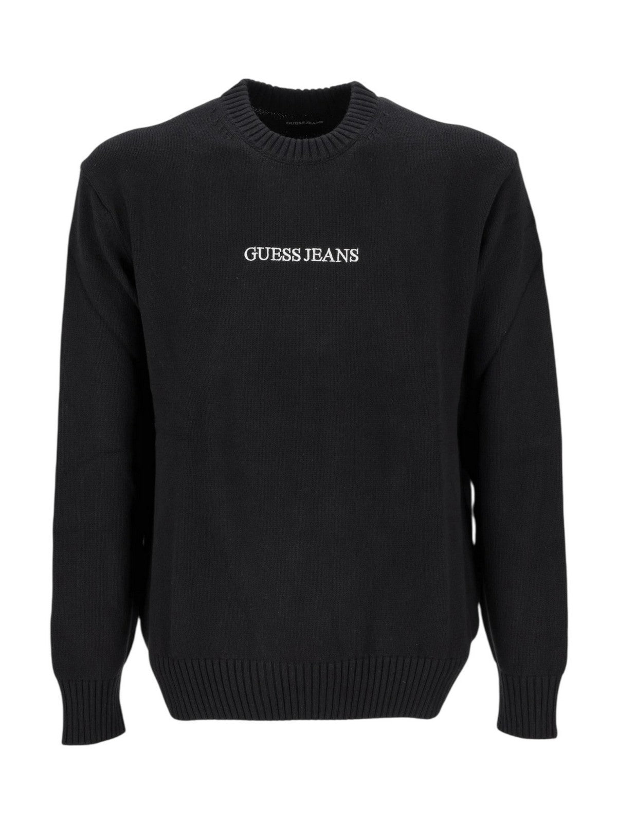 GUESS Maglione Uomo GJ LS CN GUESS J EMB SWTR M4BR31 Z3HM1 JBLK Jet Black A996