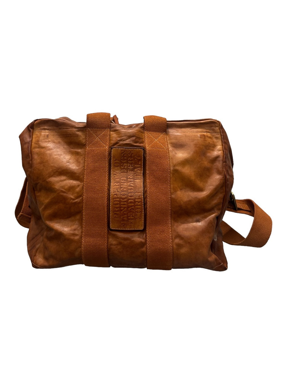 Manikomio dsgn men's bag icon beautiful an6505-1 BL03 brown