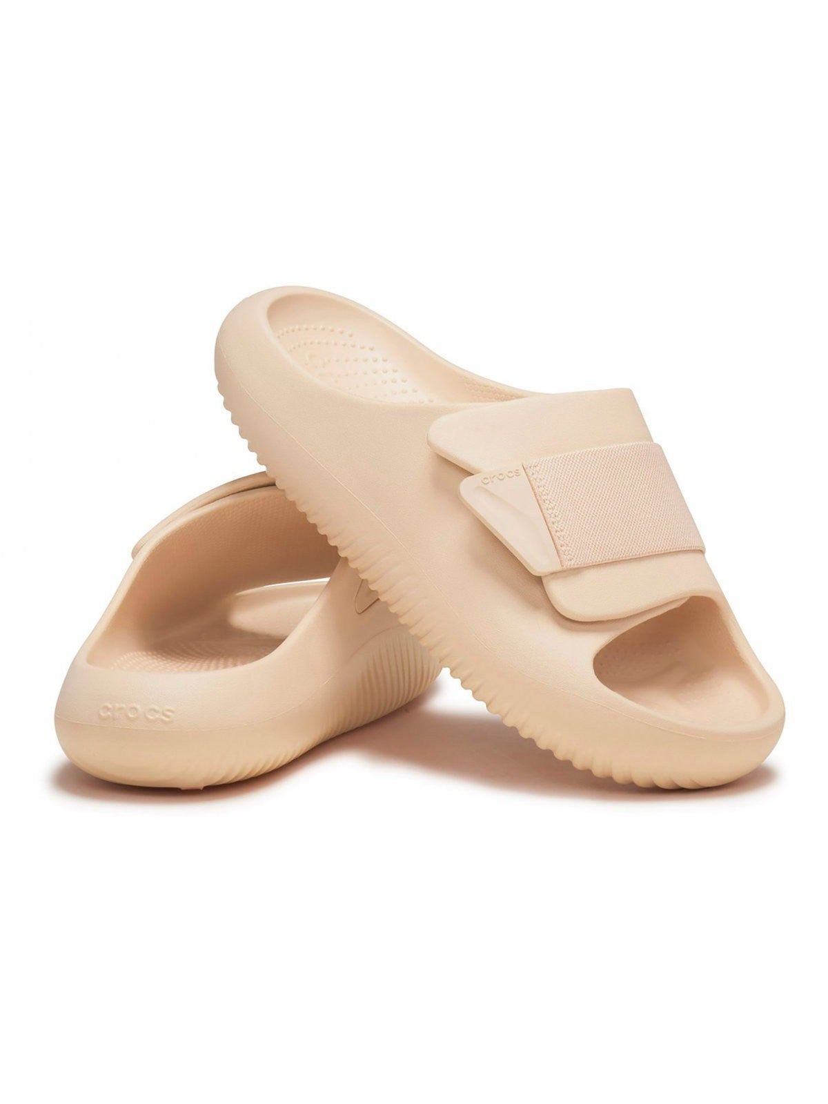 Crocs Ciabatta Unisex Adult Mellow Luxe Recovery Diapositiva 209413 2DS BEIGE