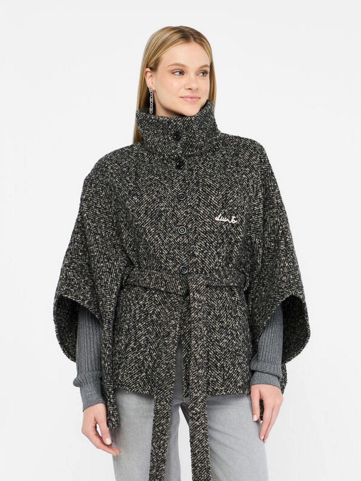 LIU JO SOFT Mantella Donna  2F5025T0300 00128 NERO/BIANCO