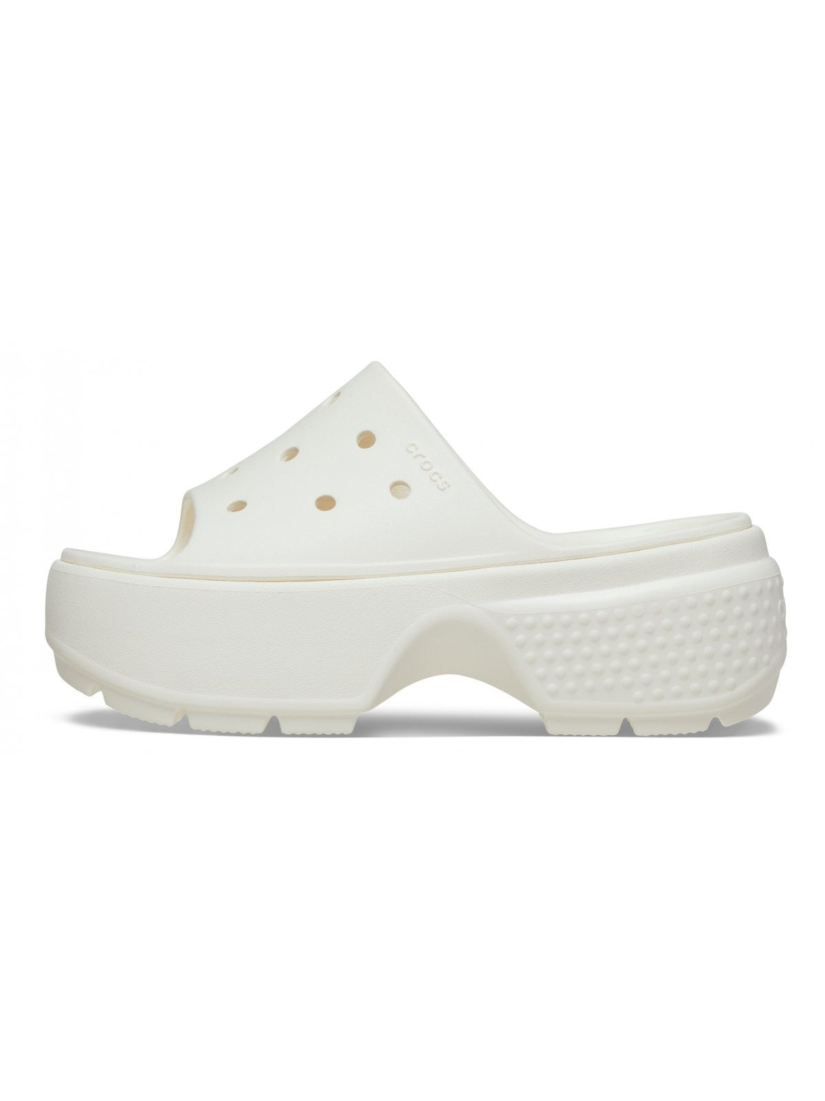 CROCS Ciabatta Donna Stomp Slide W 209346 0WV  Bianco