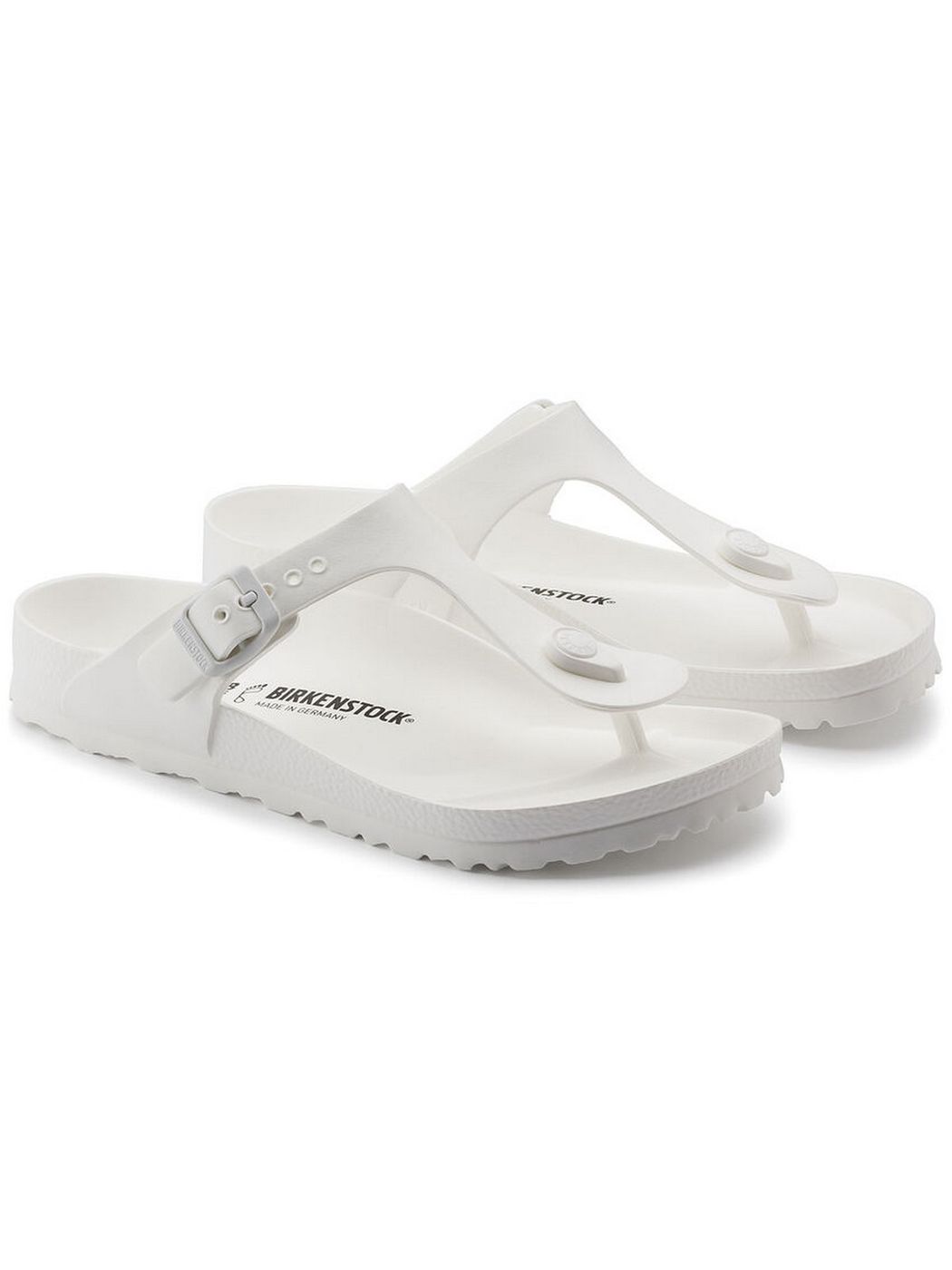 BIRKENSTOCK Sandale Femme Gizeh 128221 Blanc