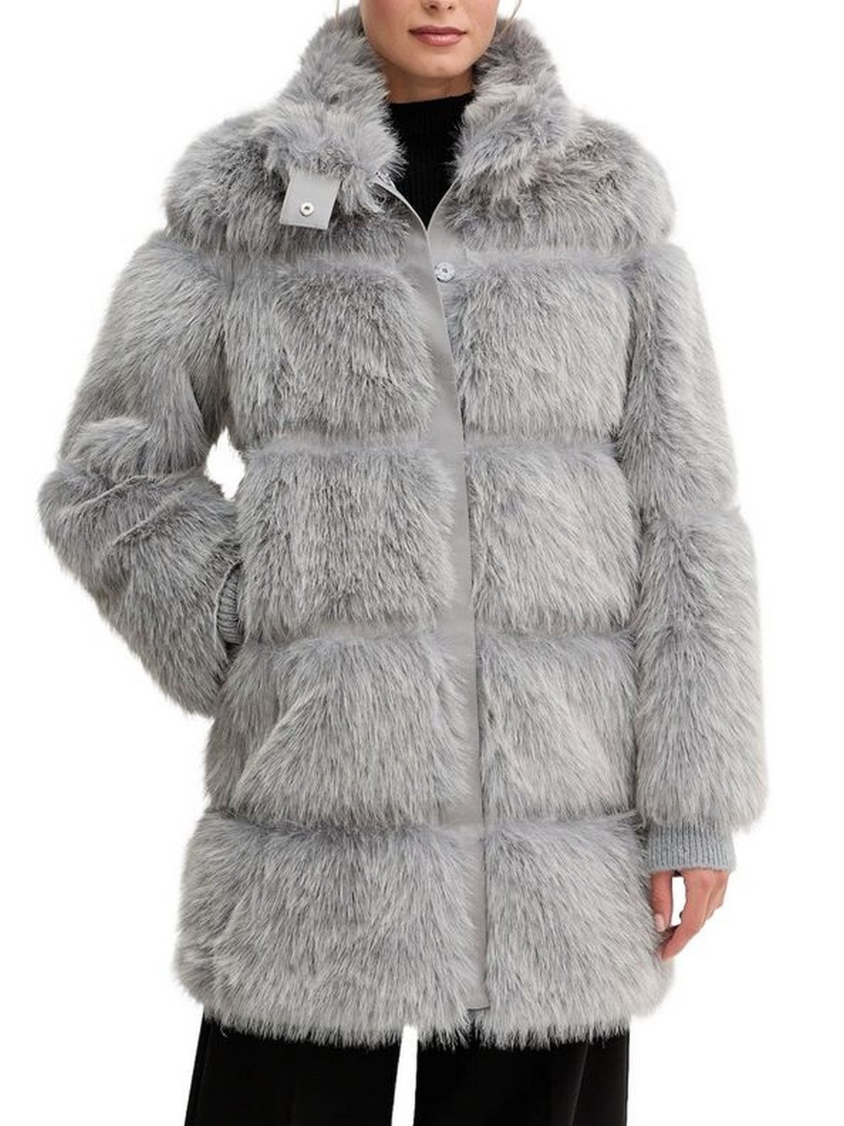 PATRIZIA PEPE Pelliccia Donna  2O0175 E077 S746 MISTERY GREY