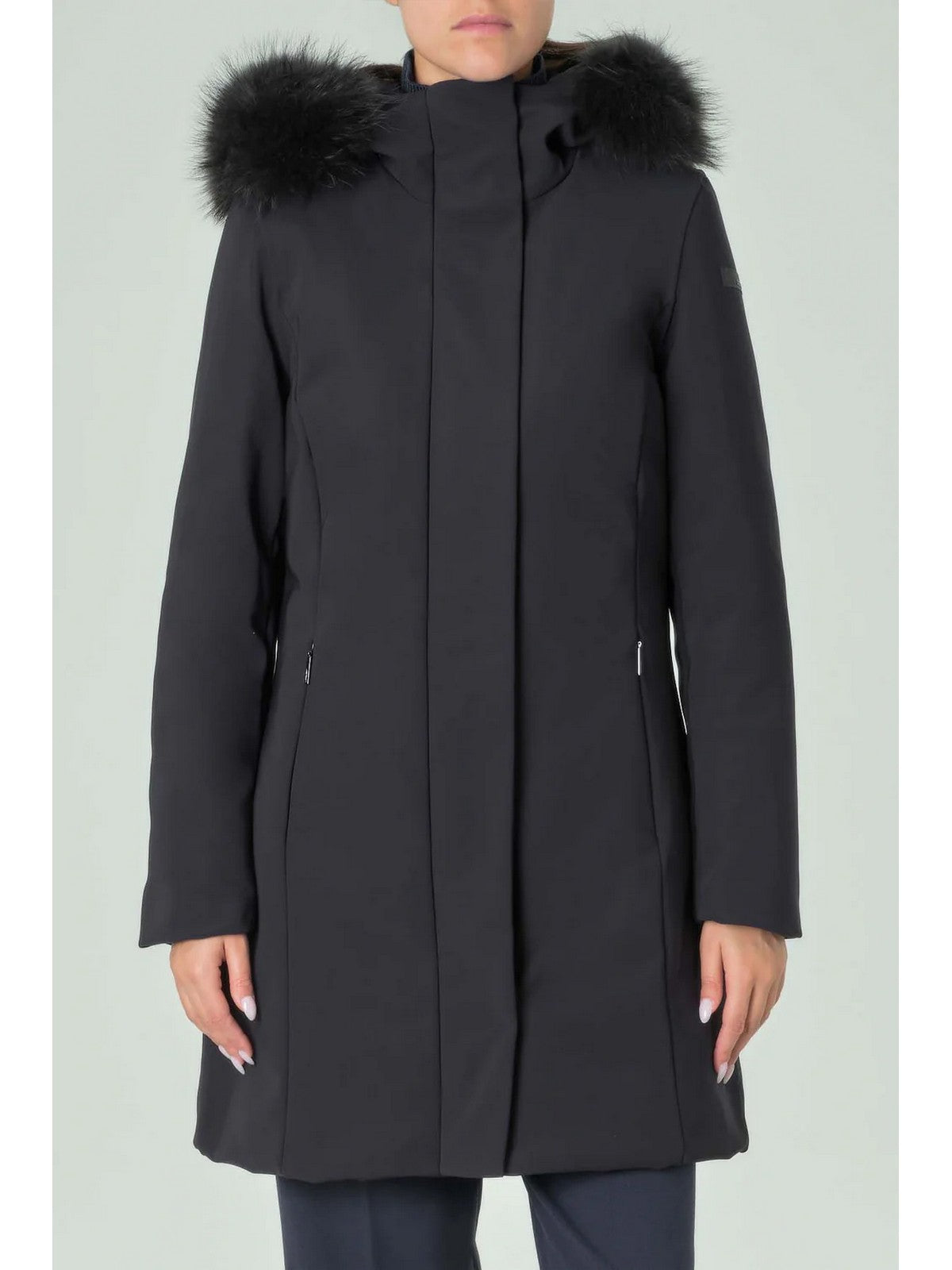 RRD Giubbino Donna WINTER LONG FUR WOM JKT W24502FT 60 Blu gioboutiqueweb