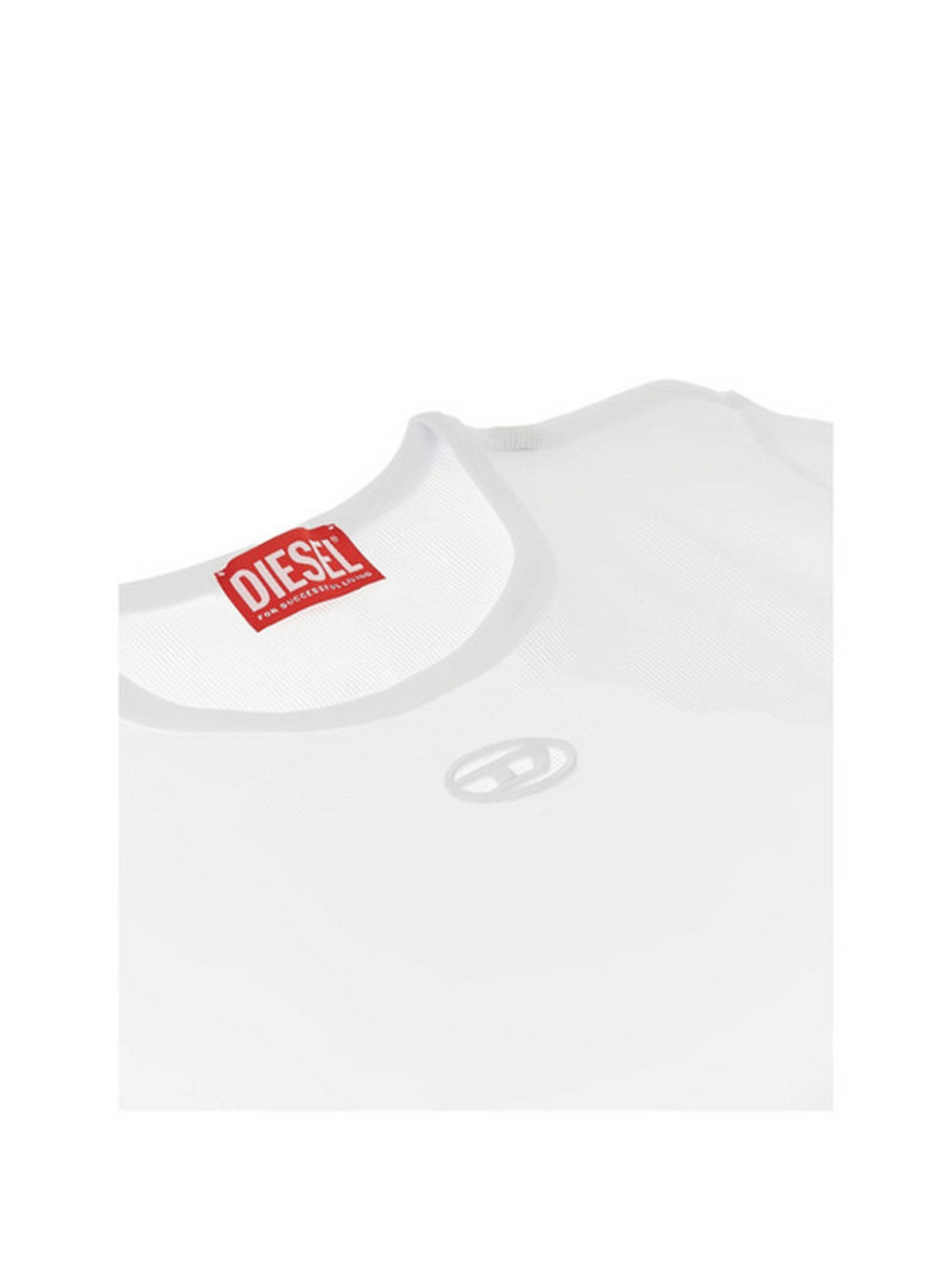 DIESEL T-shirt Donna T-BUNNY-TAIL-S1 TOP A21197 0EJAI 100 100 - WHITE