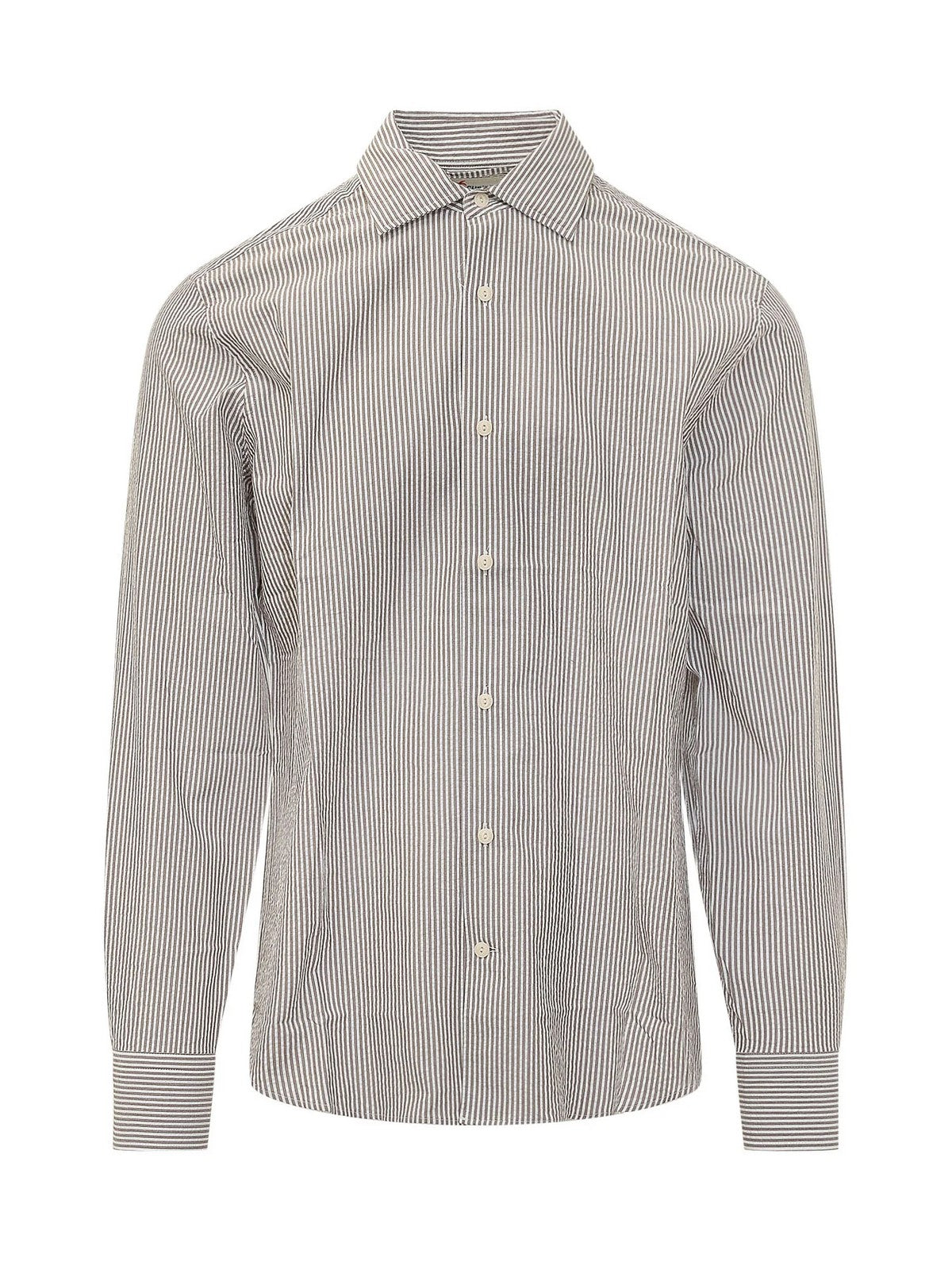MC2 SAINT BARTH Camicia Uomo  PAMPLONA 01183H LINEN STRIPES 61