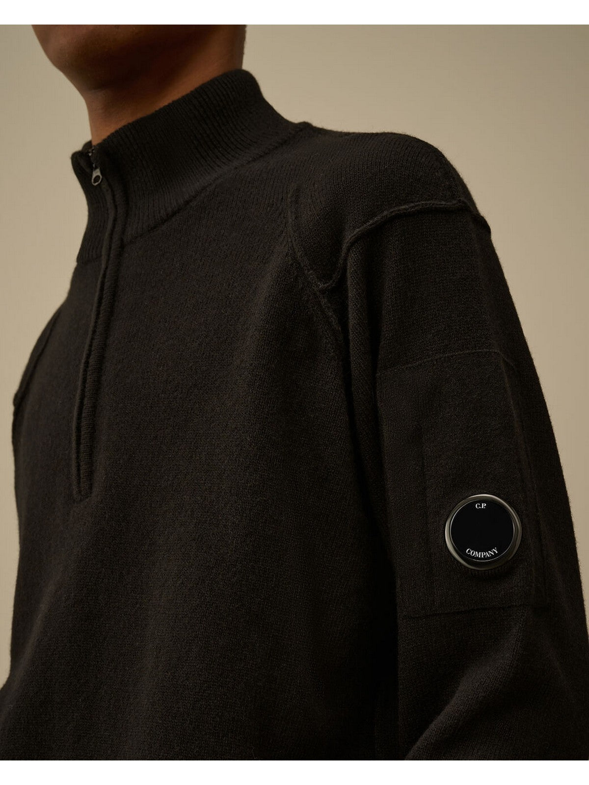 C.P. COMPANY Maglione Uomo  RFCMKN709A110149A 999 999 - BLACK gioboutiqueweb