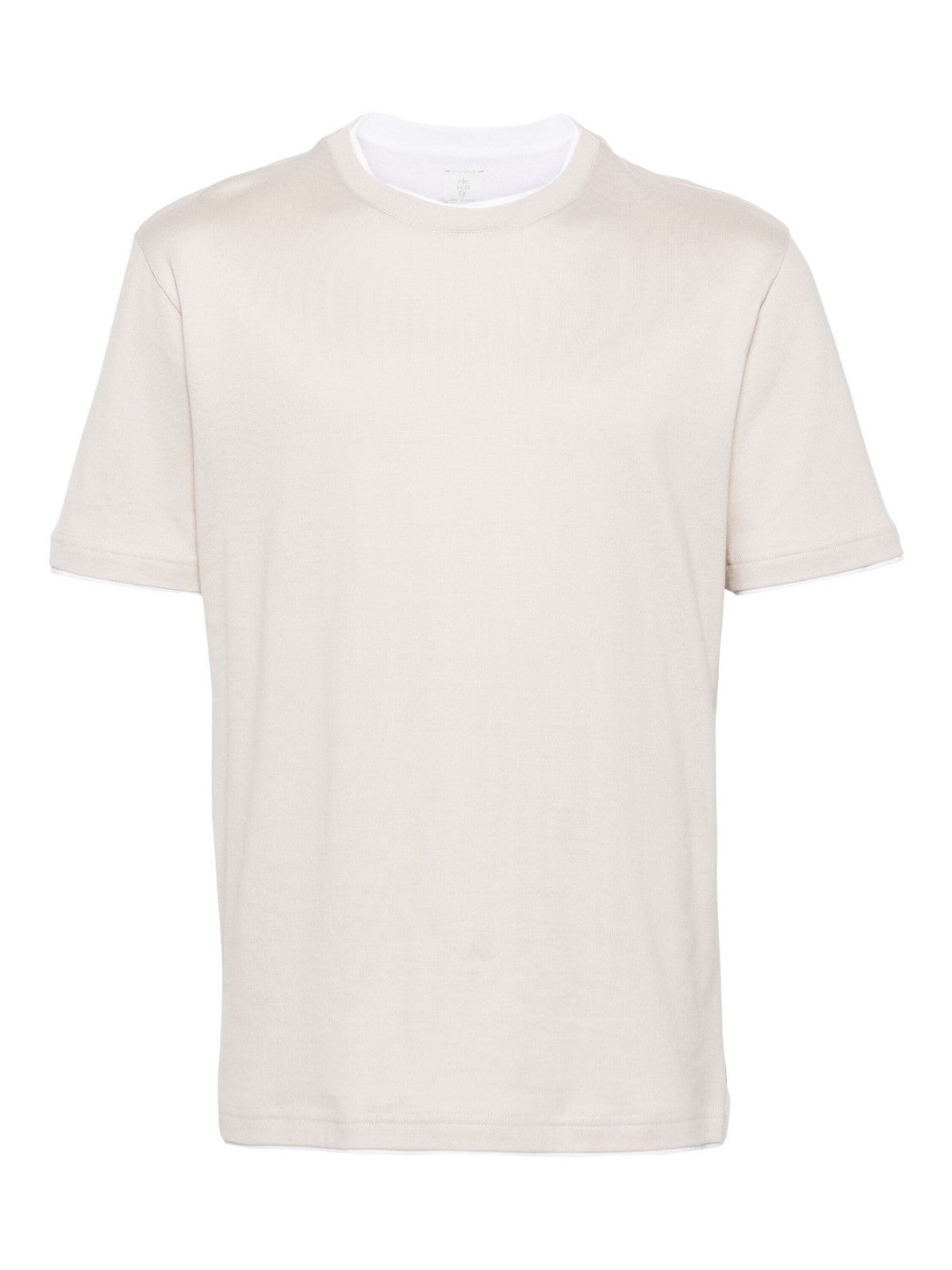 ELEVENTY T-Shirt e Polo Uomo  I75TSHI02 TES0I201 02-01 Beige gioboutiqueweb