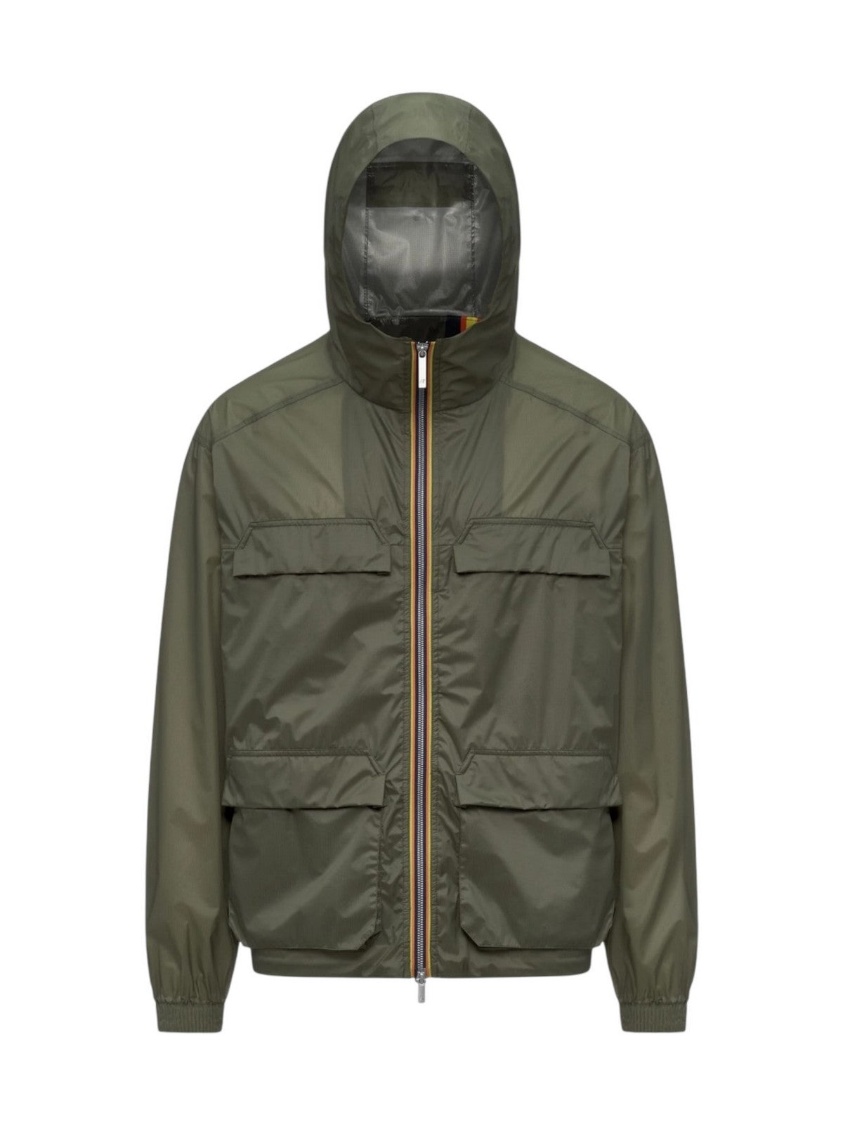K-WAY Giubbino Uomo CLAD EXTRA LIGHT 3L K3134GW V15 Green Lichen