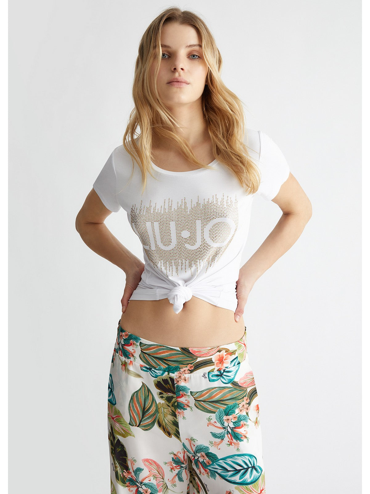LIU JO BEACHWEAR T-Shirt e Polo Donna  VA4154JS360 N9240 Bianco