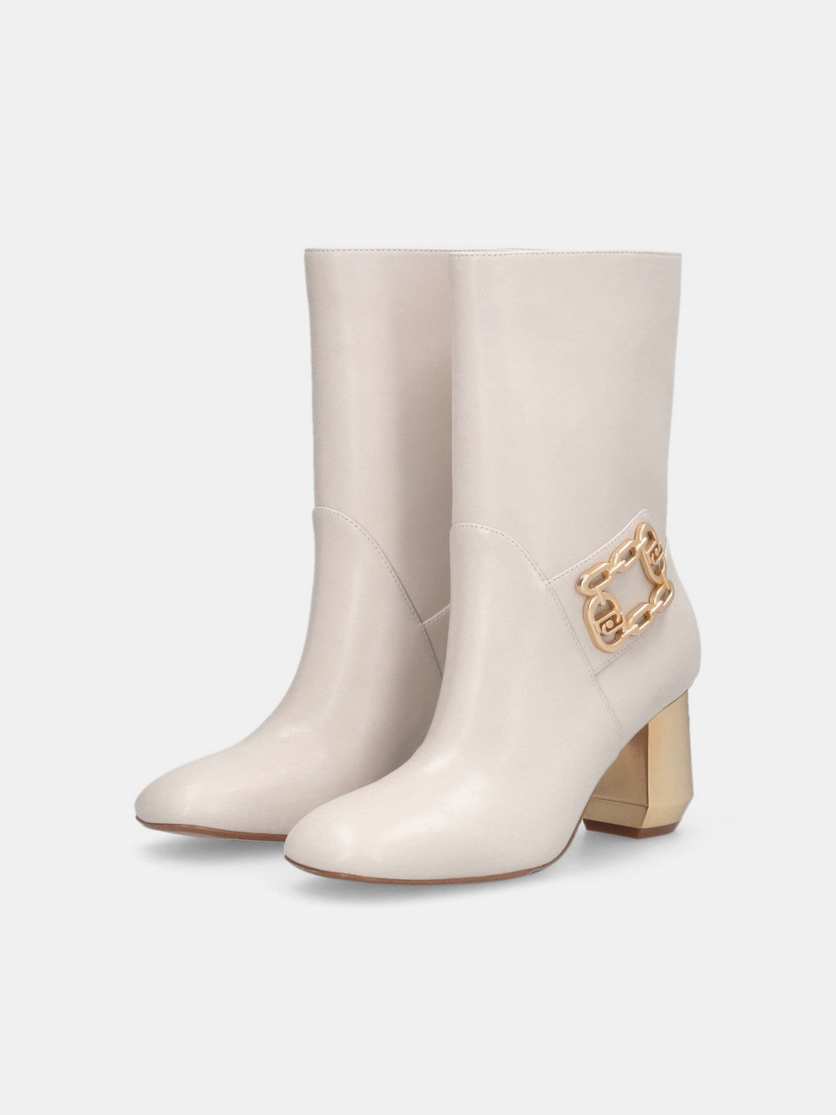 LIU JO Stivali e Stivaletti Donna SAMY 05 SF5117P0062 S1400 NAPPA MILK