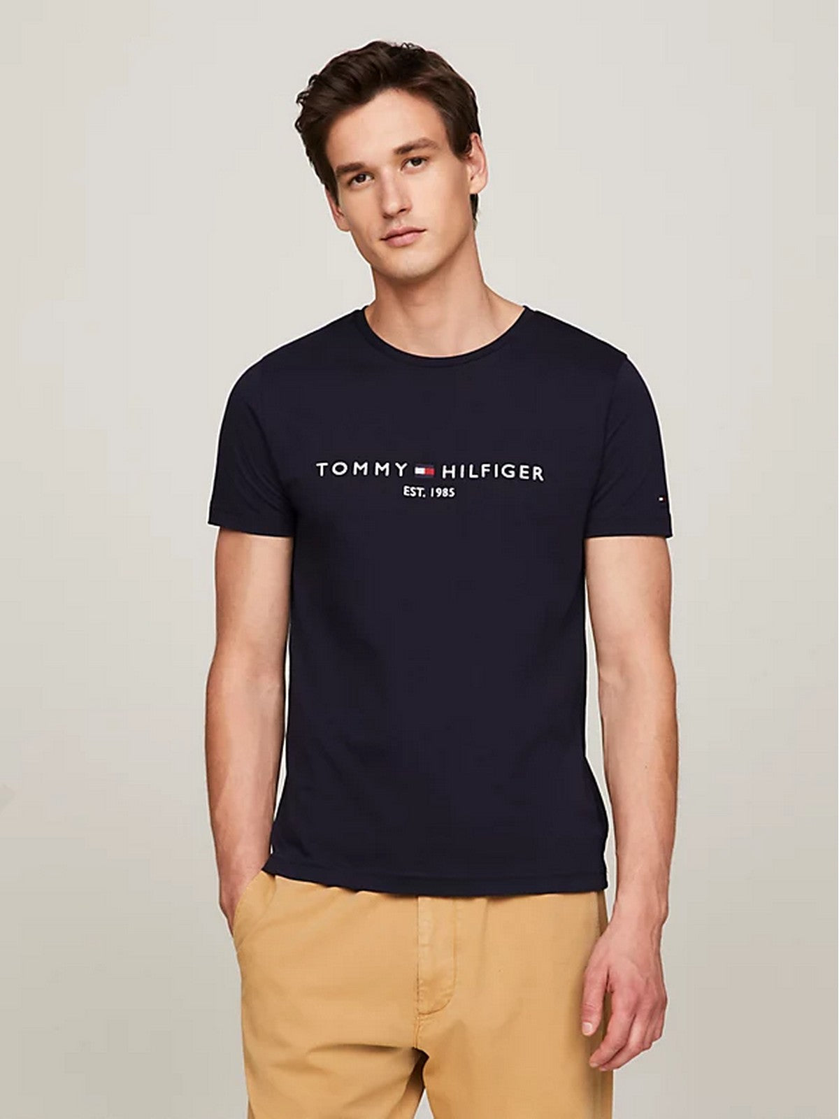 Tommy Hilfiger Camiseta y Men Pole MW0MW11465 403 Azul