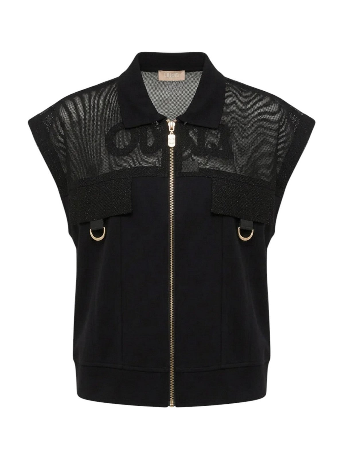 LIU JO SPORT Gilet Donna  TA6231J3855 22222 Nero