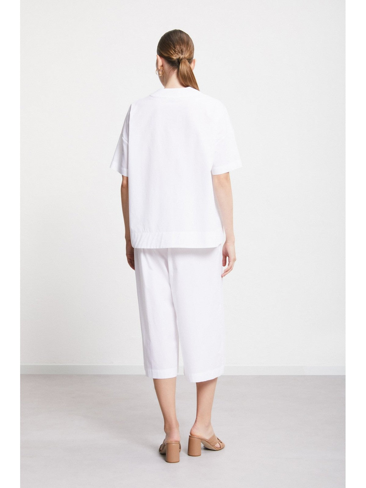 OTTOD'AME Pantalone Donna  DP9853 1948 Bianco