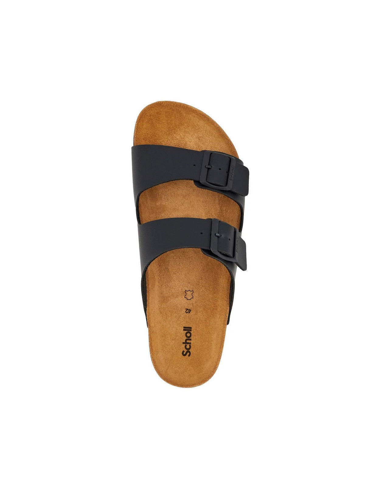 SCHOLL Sandalo Uomo Julien Black Synth Ltr F300721004 BLACK gioboutiqueweb