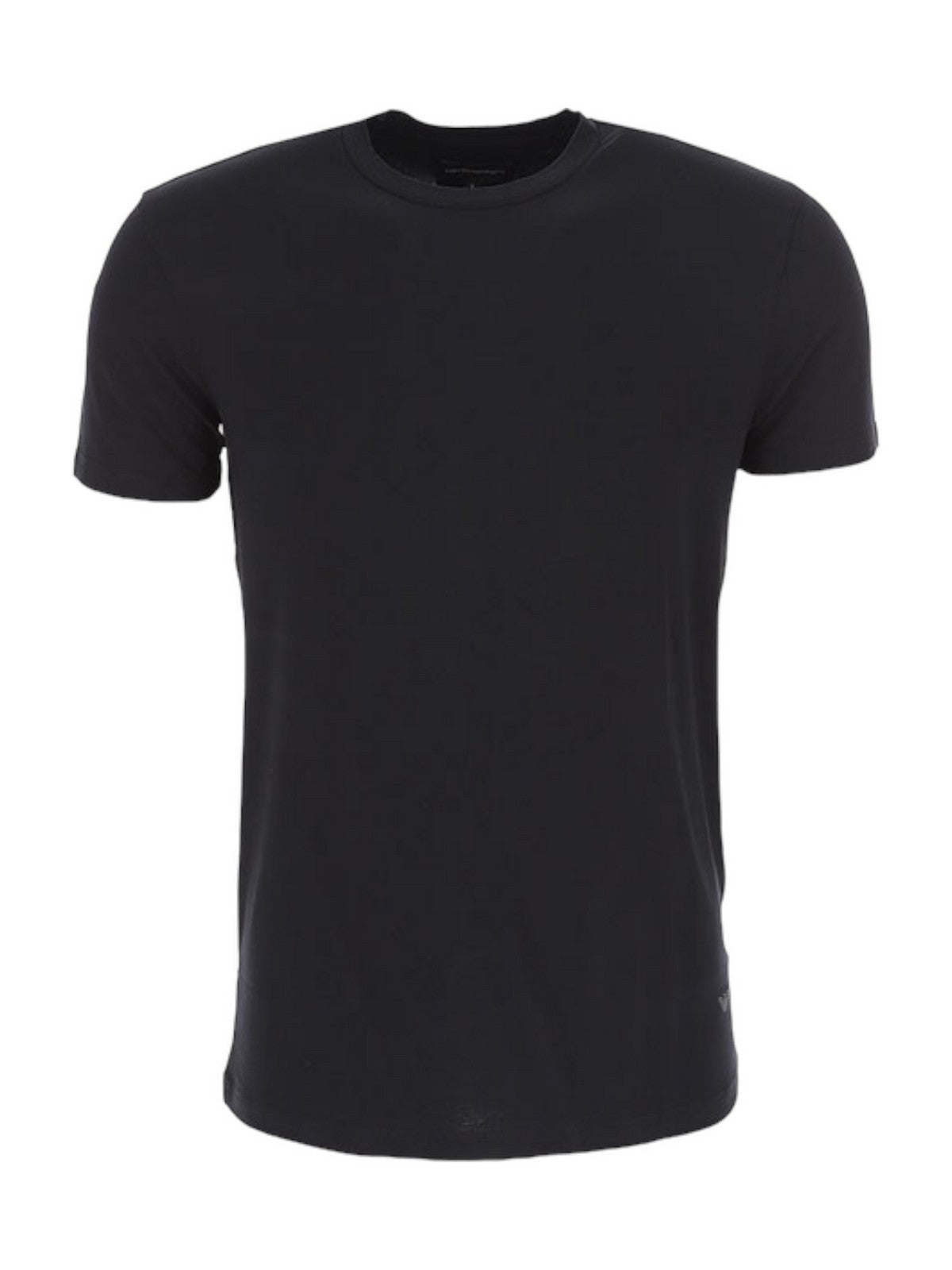 T-shirty Emporio Armani i słup męski 8n1tf0 1JCdz 0999 Black