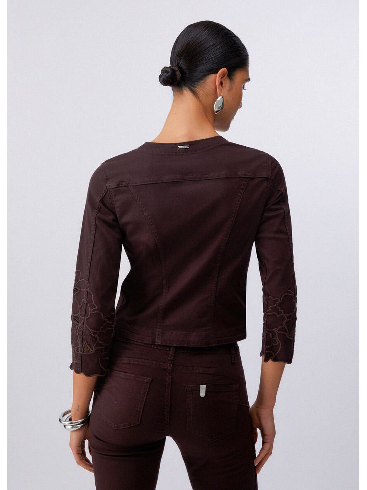 LIU JO WHITE Giubbino Donna  WA6262T367A P9688 Sacher/ric.flowers