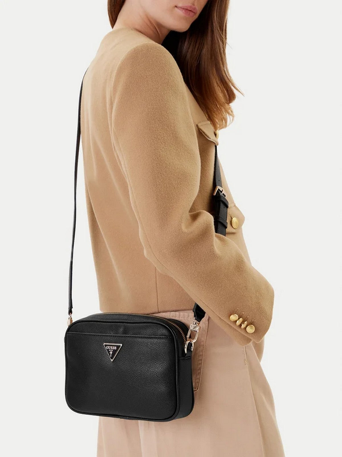 GUESS Borsa Donna MERIDIAN II CAMERA BAG HWBG69 74140 BLA BLACK