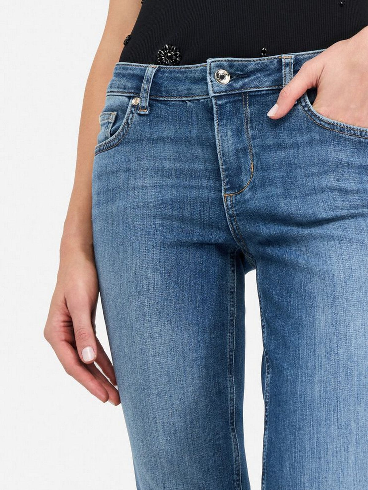 LIU JO BLUE DENIM Jeans Donna  UF5006D0236 78858 Den.Blue lt.saving w