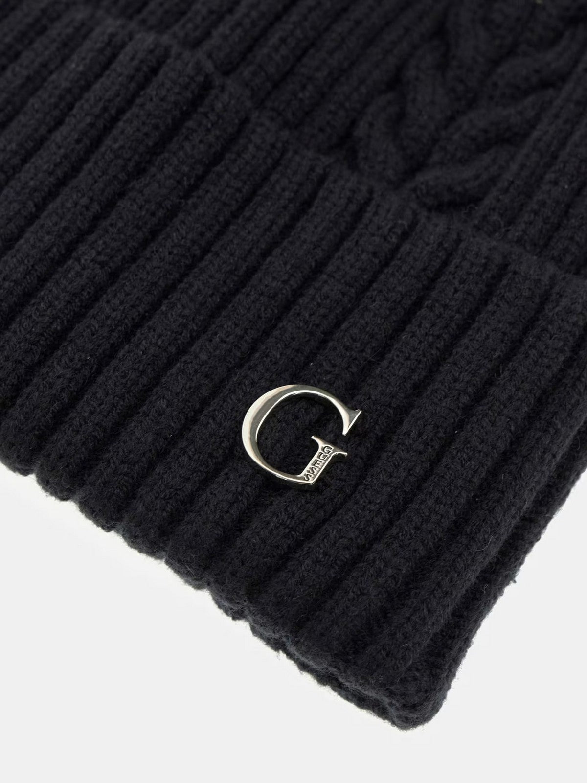 GUESS Cappello Donna KNITTED BEANIE AW5381 POL01 BLA BLACK