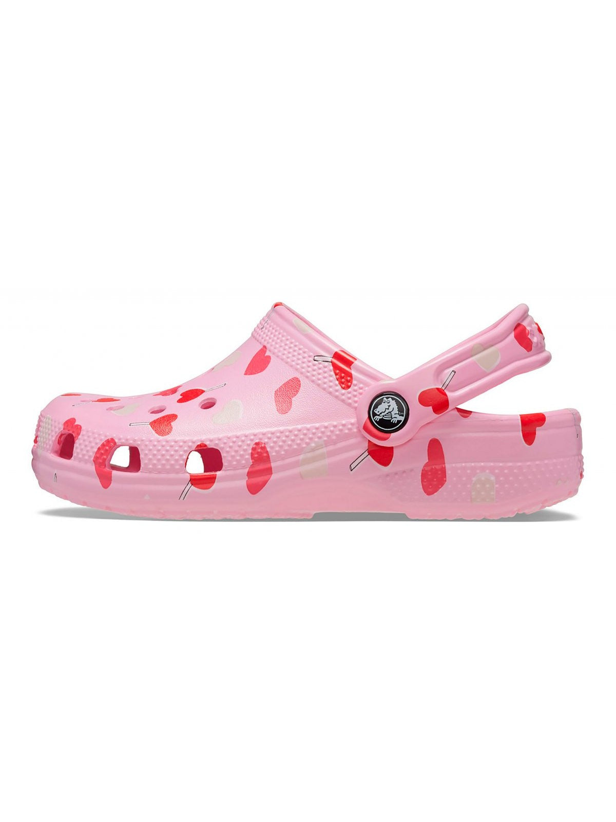 Crocs Ciabatta Girls and Girls Classic Vday Clog T 209755 6 Sina Rosa