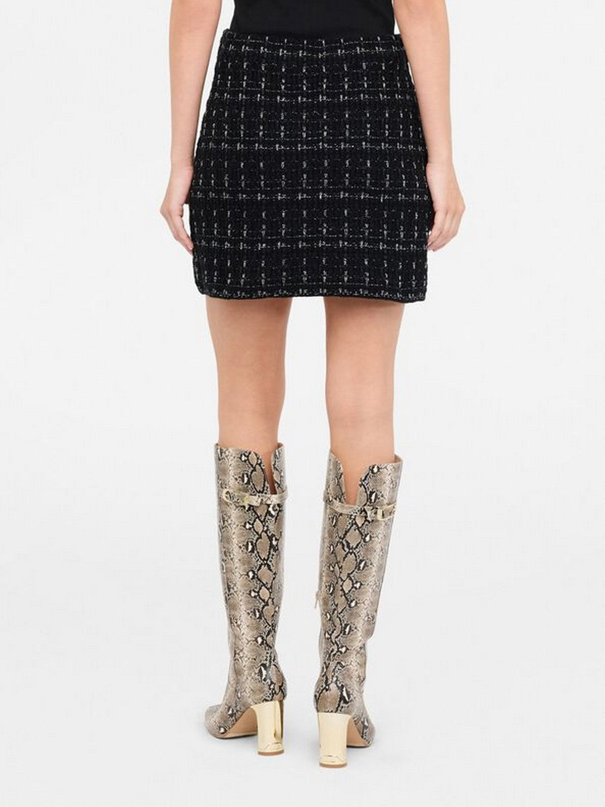 LIU JO WHITE Gonna Donna  MF5056MA25R P9017 Black metal fantasy