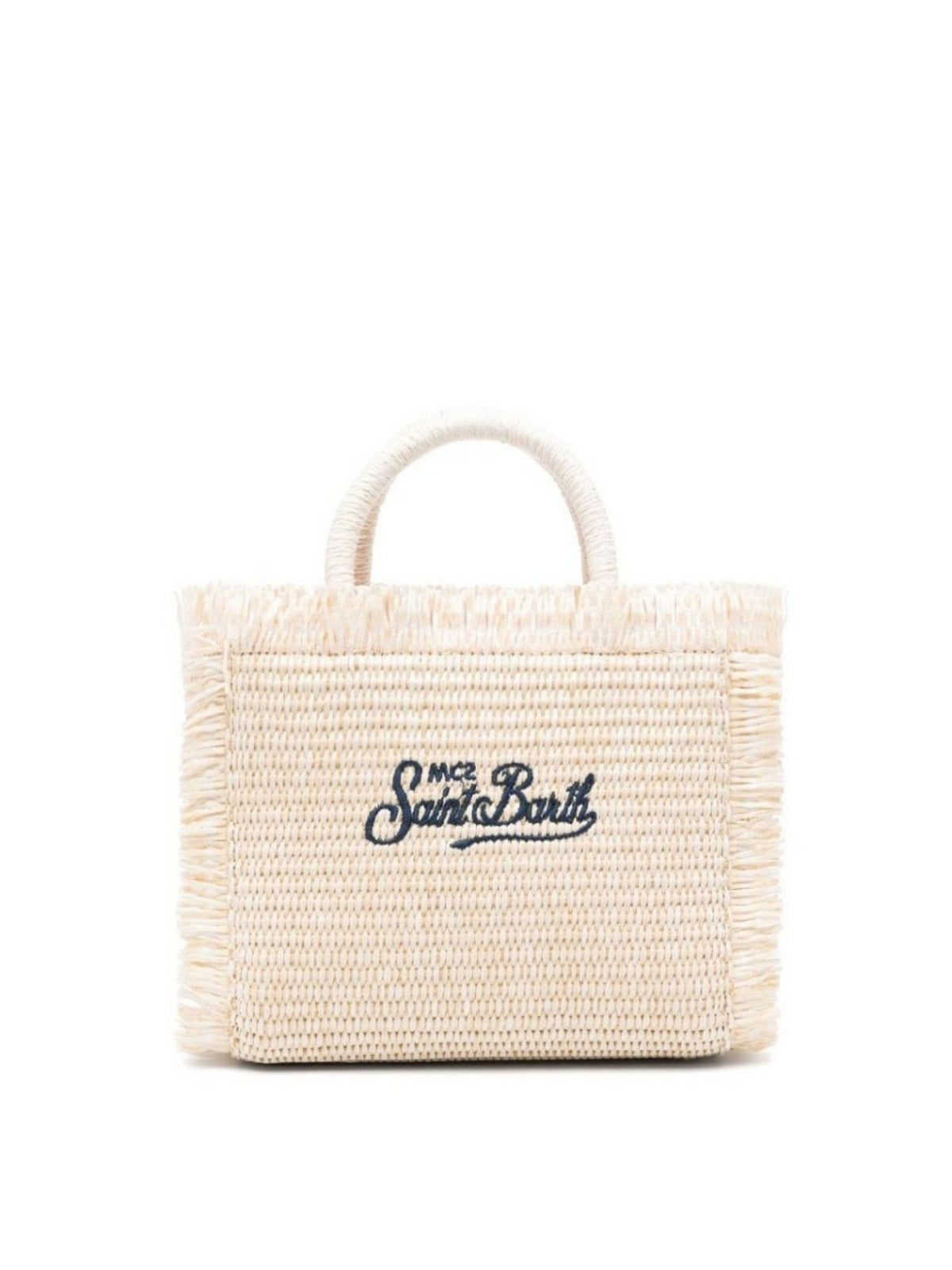 MC2 SAINT BARTH Borsa Donna  VANITY MINI STRAW N 01503H 1061 EMB gioboutiqueweb