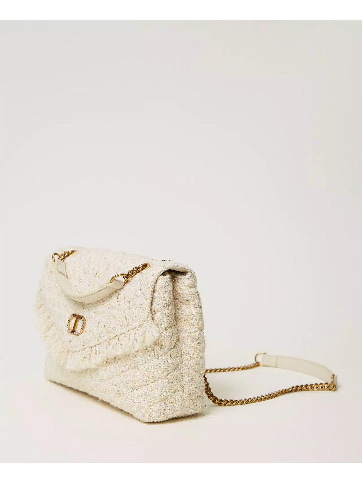 TWINSET Borsa Donna DREAMY TWEED 242TB7200 11748 Bianco