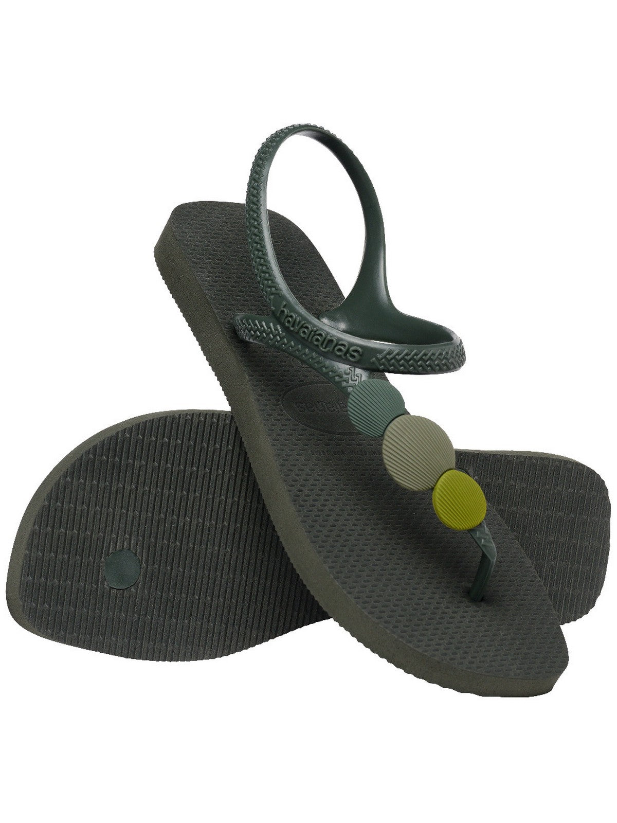 HAVAIANAS Infradito Donna Hav. Flash Urban Plus 4144382.4896 Verde gioboutiqueweb