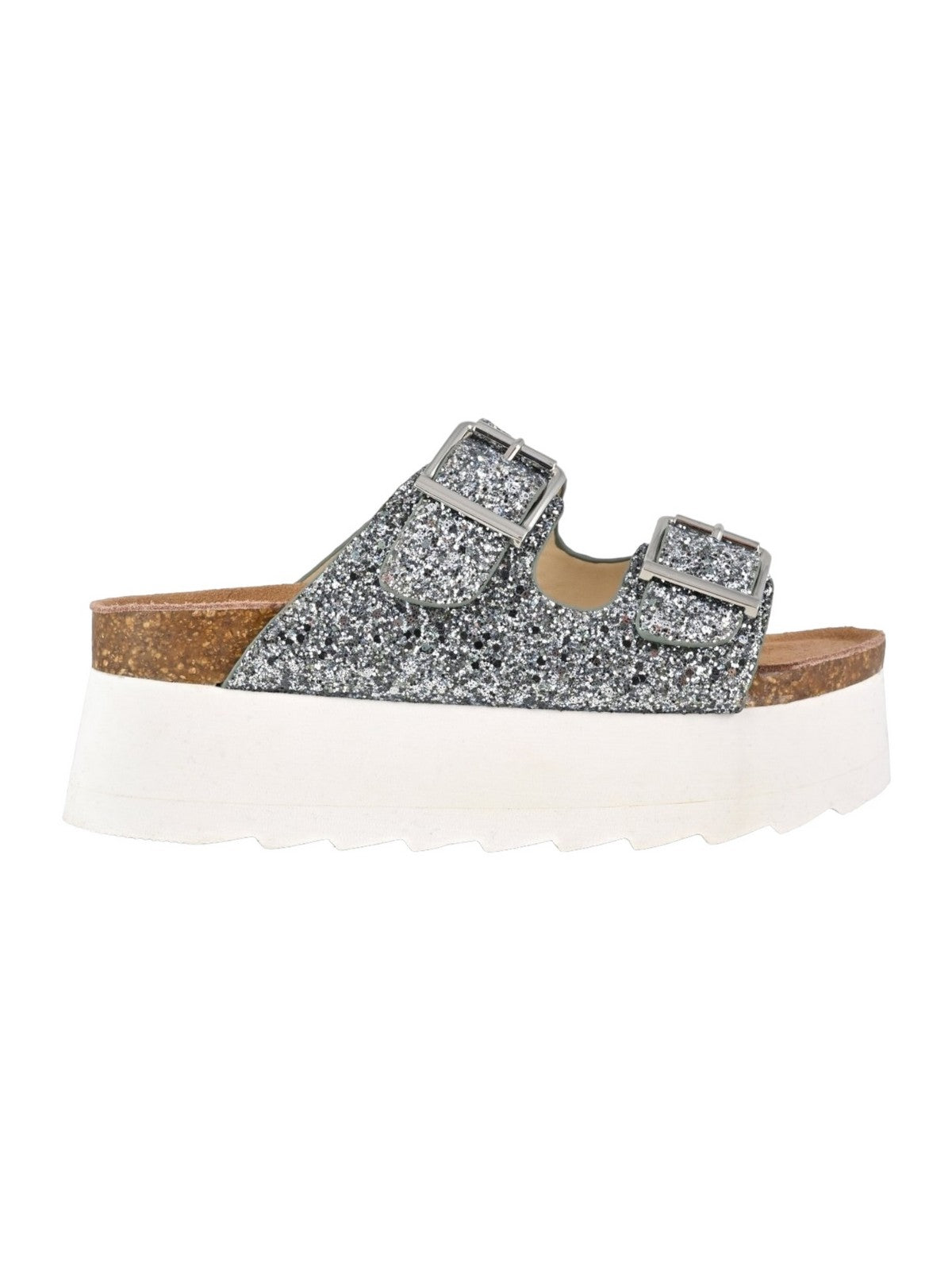 Colors de California Sandalo Woman Platform Sandal en Glitter Hc.bes22 den azul