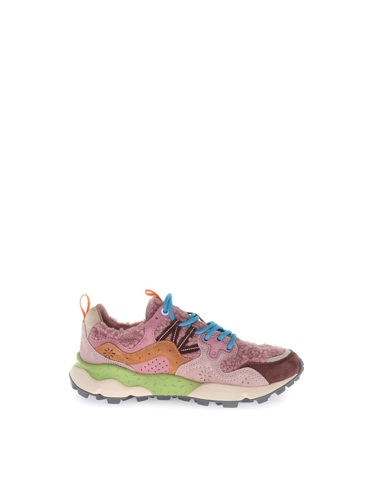 FLOWER MOUNTAIN Sneaker Donna YAMANO 3 WOMAN 2017817-30-2D98 TAUPE-BEIGE-ORANGE