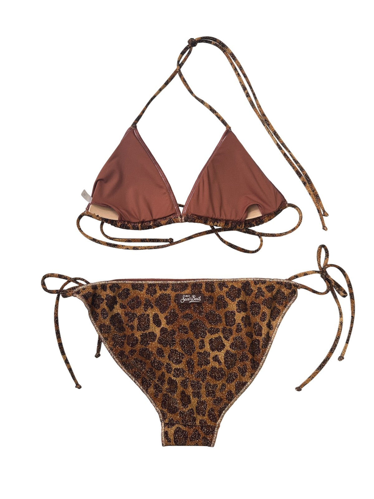 MC2 SAINT BARTH Costume da bagno Donna  LEVYNE OVERLOCK 00091L LUREX ANIMALIER MIX 18