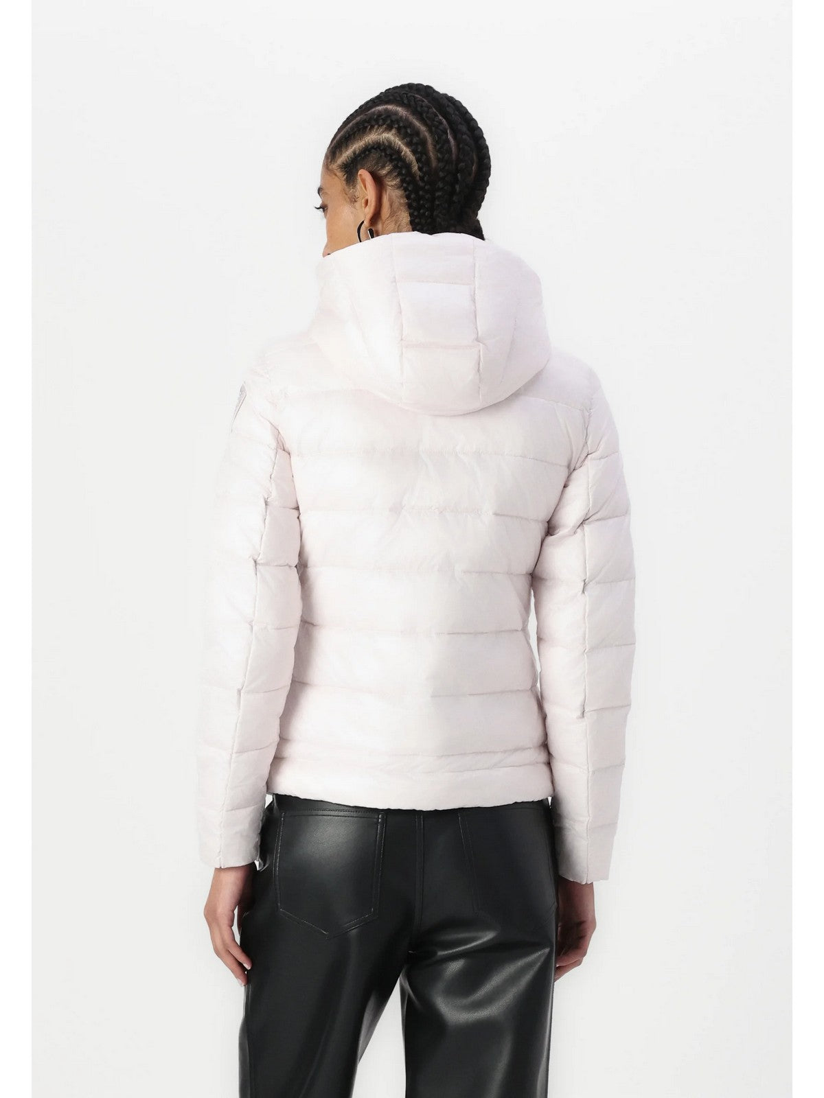 BLAUER Piumino Donna CAROLL 25SBLDC02234 006648 100 BIANCO OTTICO gioboutiqueweb