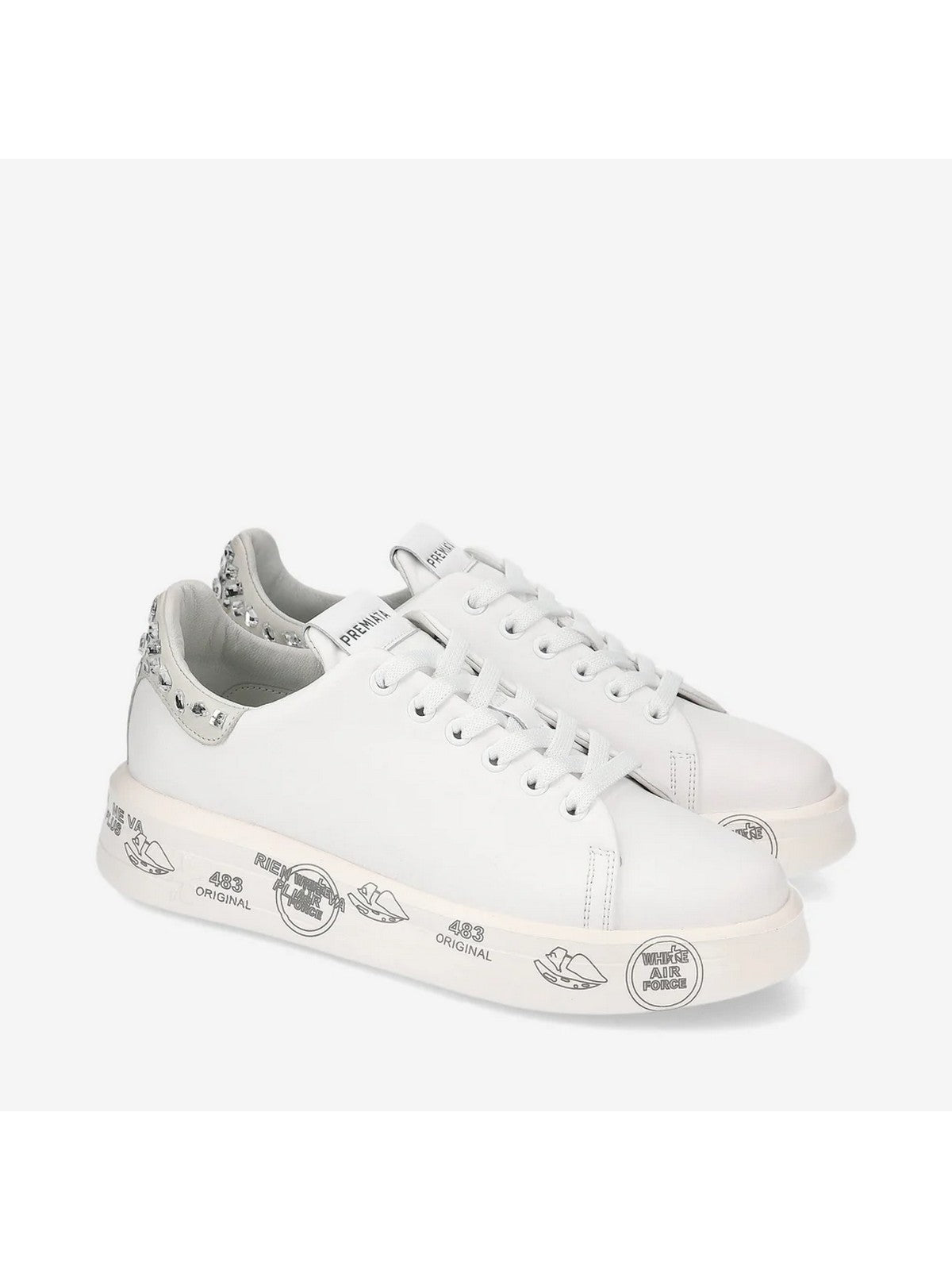 PREMIATA Sneaker Donna  BELLE VAR 6712 Bianco