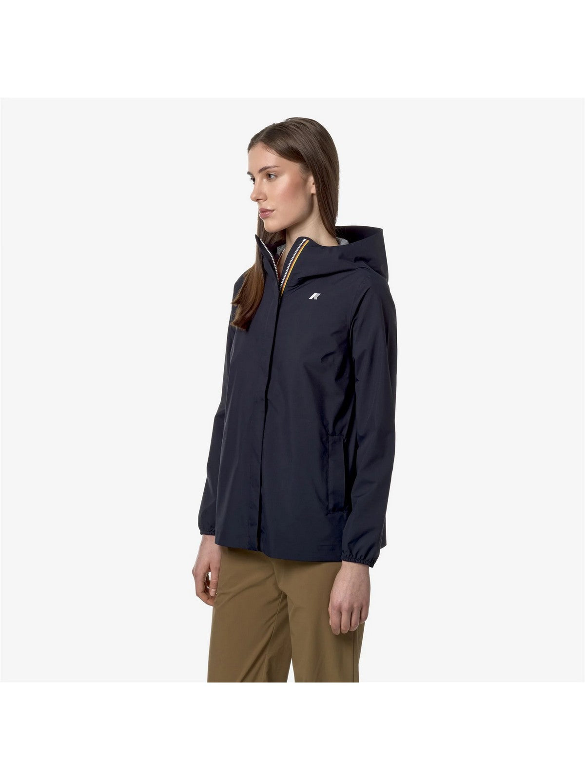 K-WAY Giubbino Donna MARGUERITE STRETCH DOT K31382W K89 BLUE DEPTH