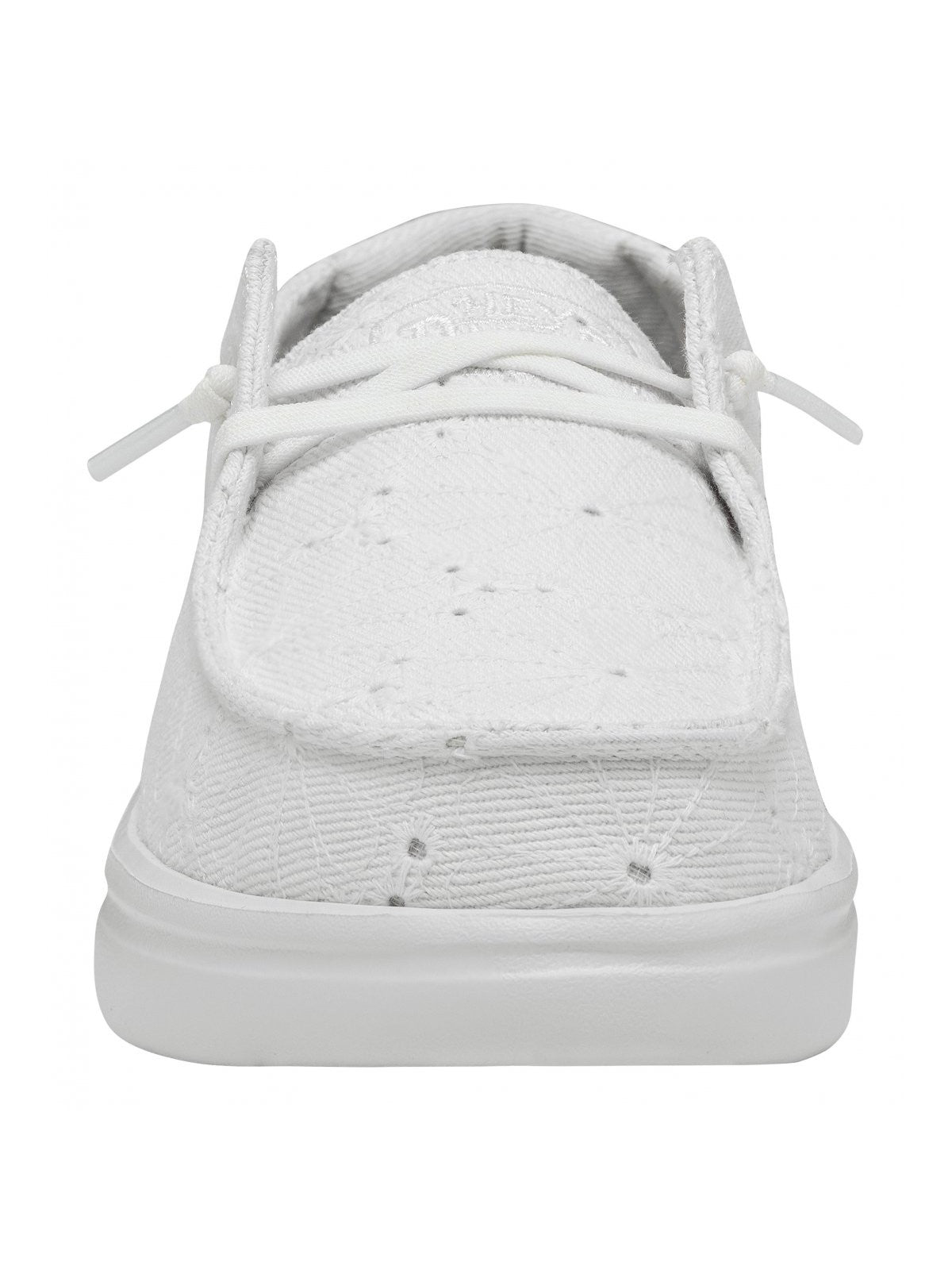 HEY DUDE Mocassins Femme Wendy Rise Eyelet W HD.40075 9CT Blanc