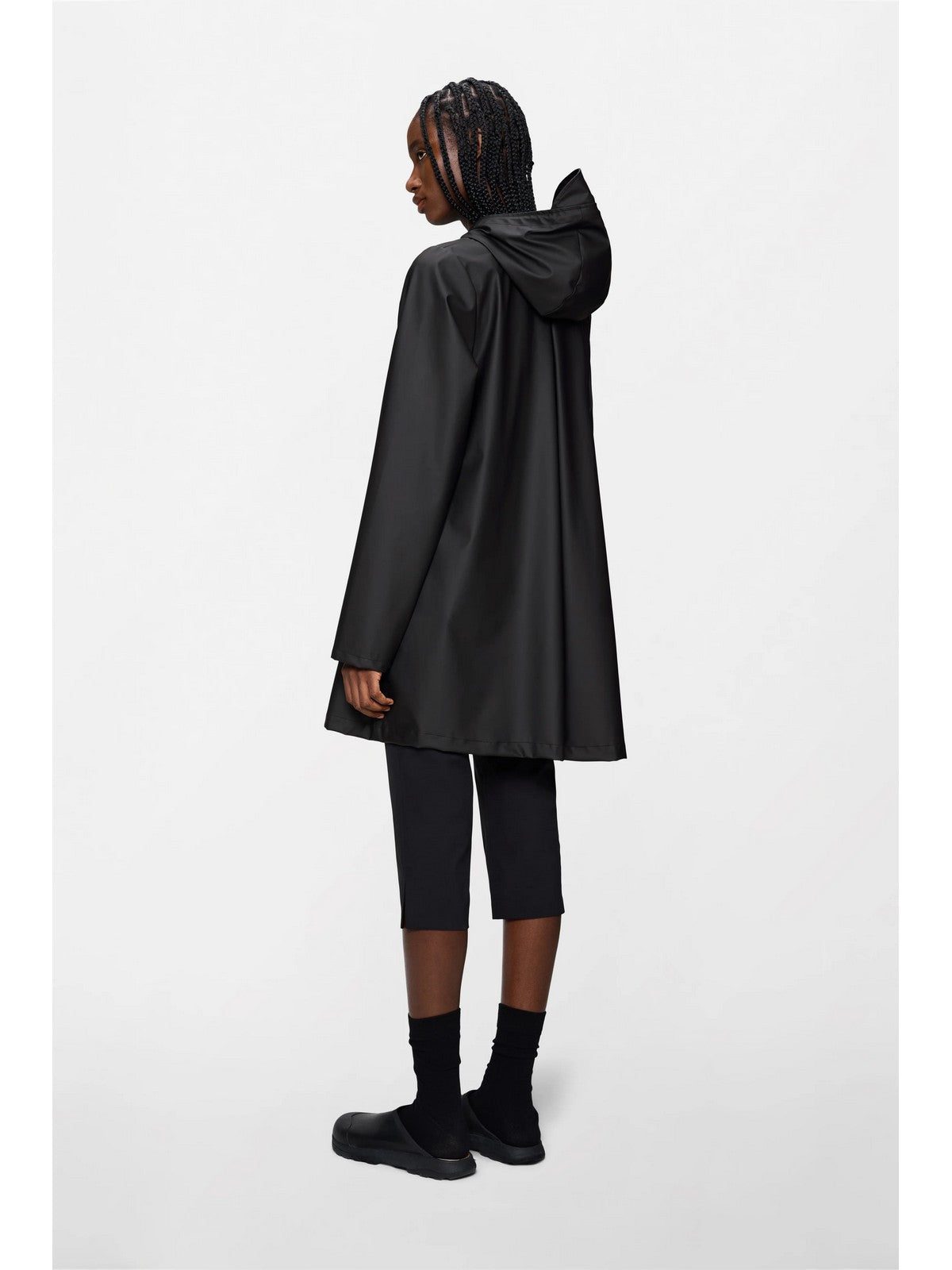 RAINS Giubbino Unisex adulto  18050 01 BLACK BLACK gioboutiqueweb
