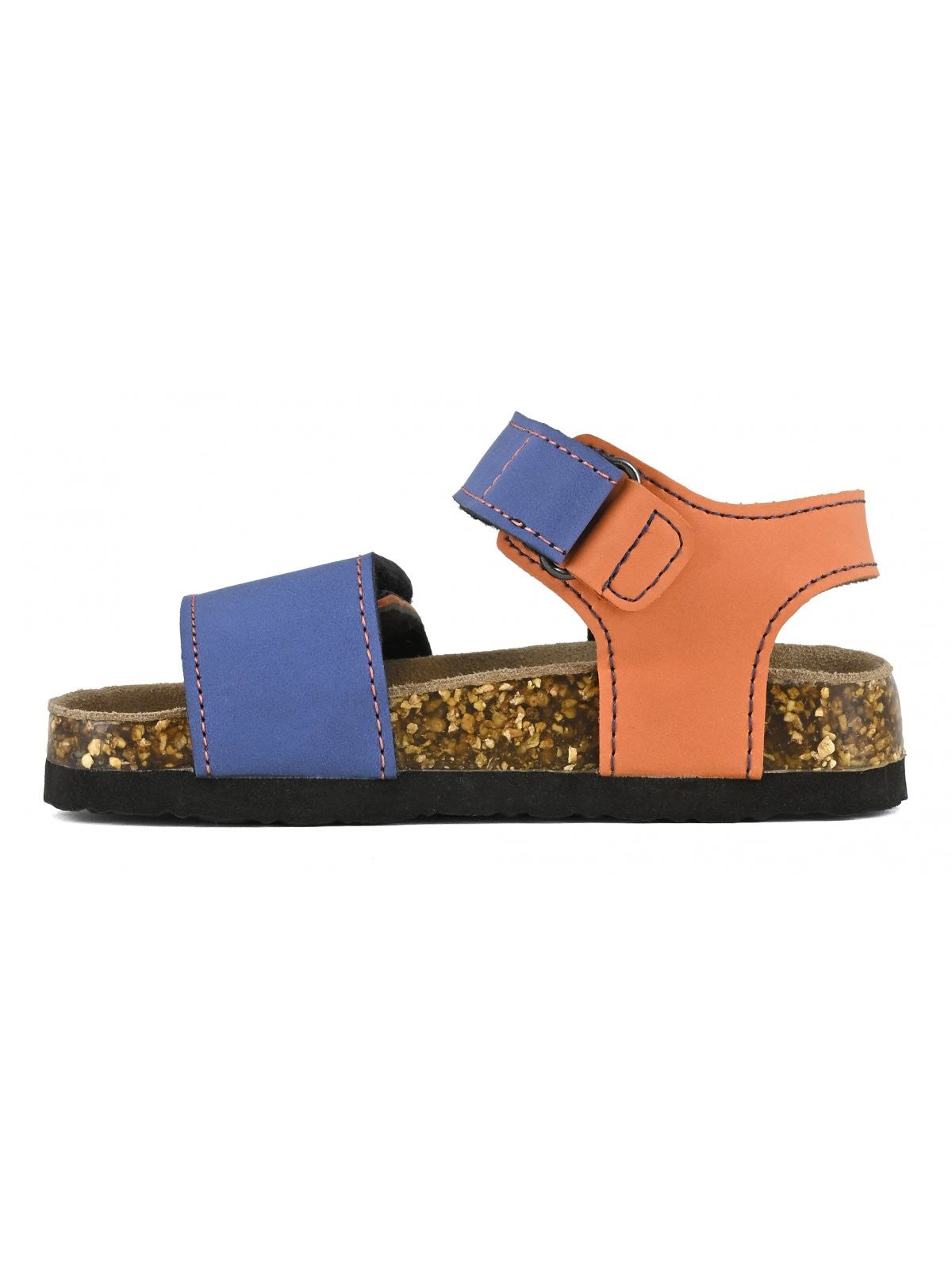 Colors of California Sandalo Children and teenagers Baby Sandal Velcro Straps HC.2402 Blue Blue